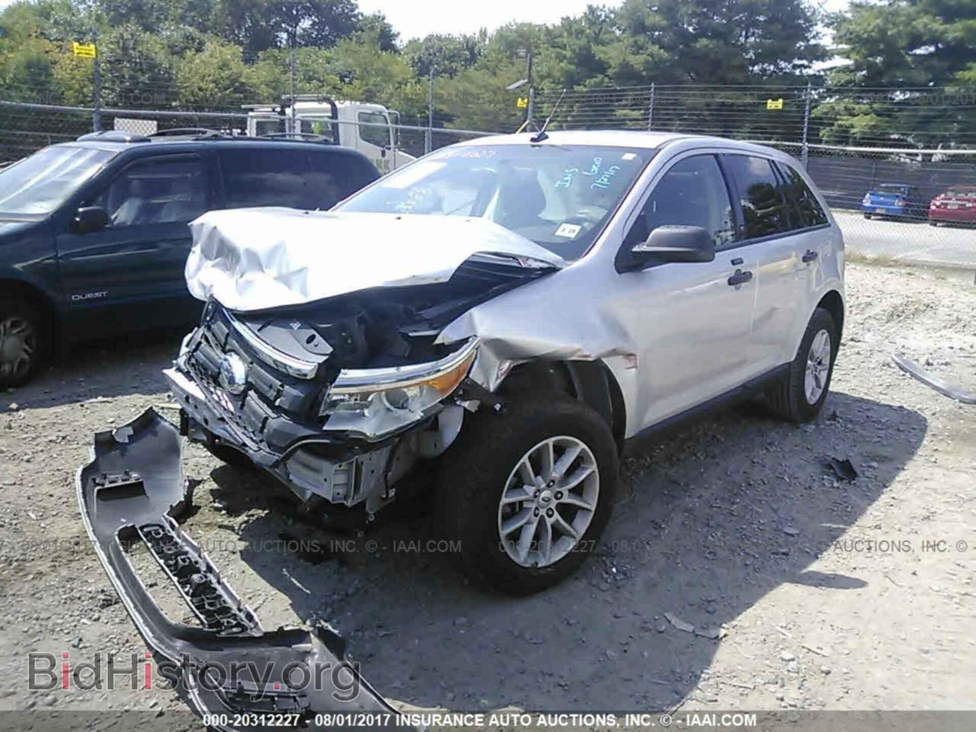 2014 Ford Edge - VIN: 2FMDK3GC1EBA14200 - Фото 2