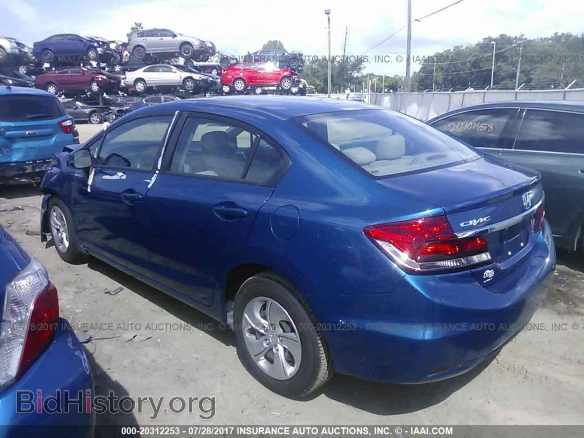 2013 Honda Civic - VIN: 19XFB2F51DE074124 - Фото 3