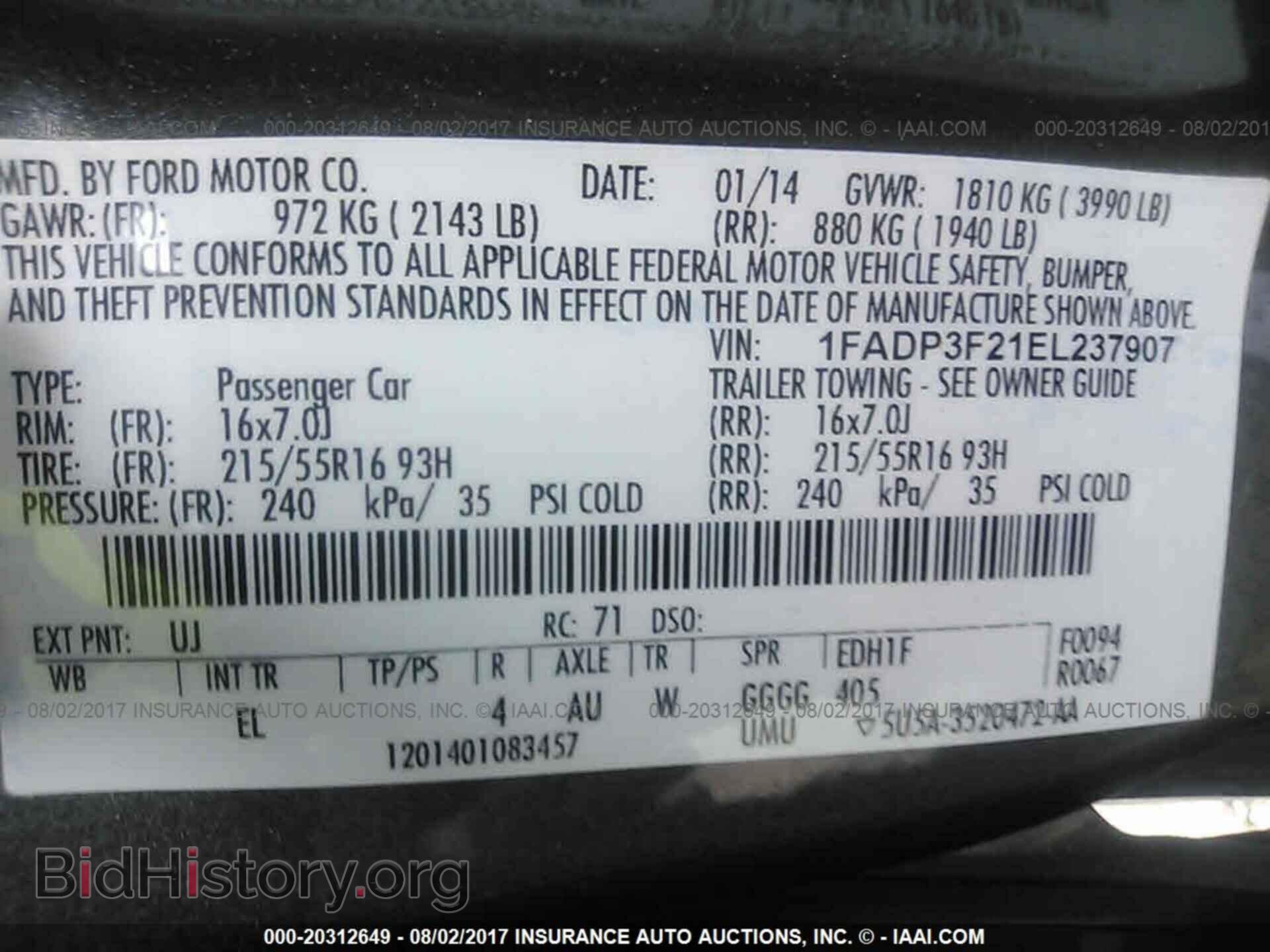 2014 Ford Focus - VIN: 1FADP3F21EL237907 - Photo 9