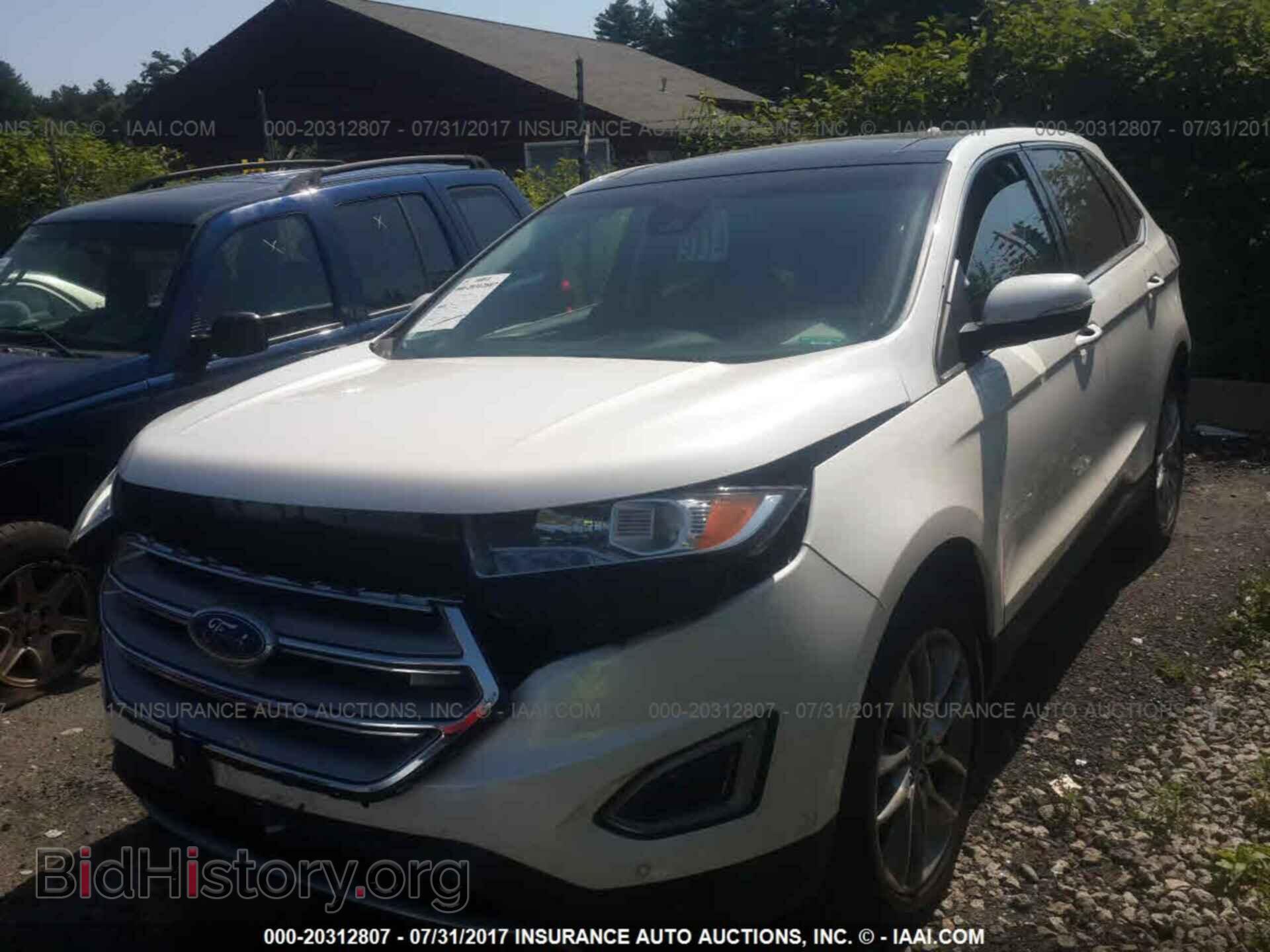 2015 Ford Edge - VIN: 2FMPK4K89FBC36099 - Фото 2
