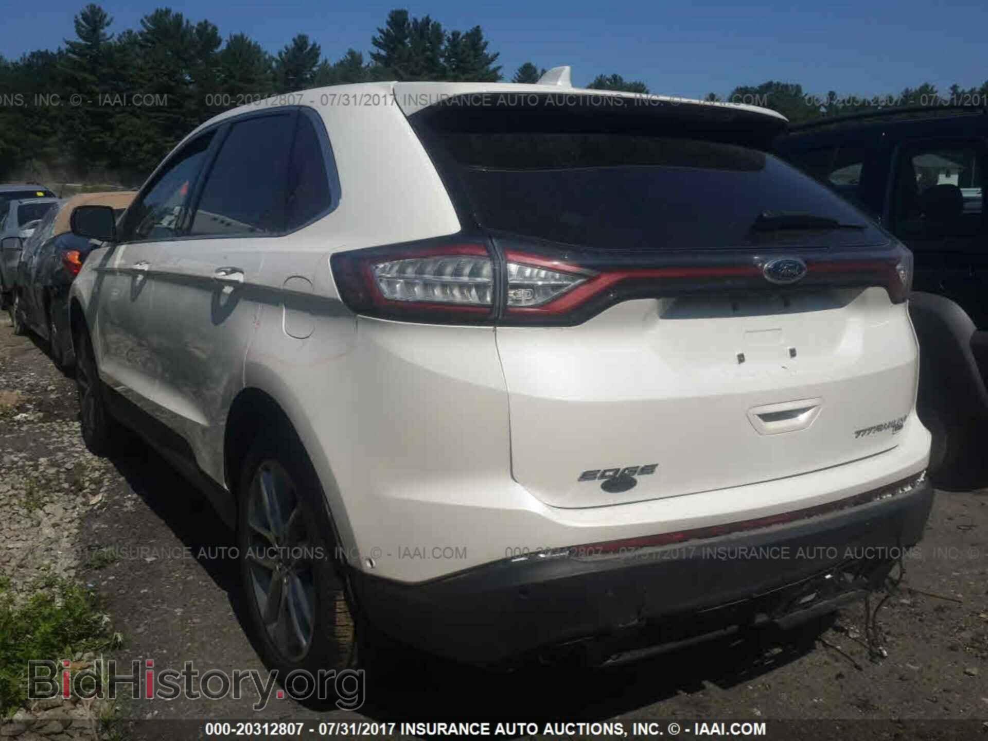 2015 Ford Edge - VIN: 2FMPK4K89FBC36099 - Фото 3
