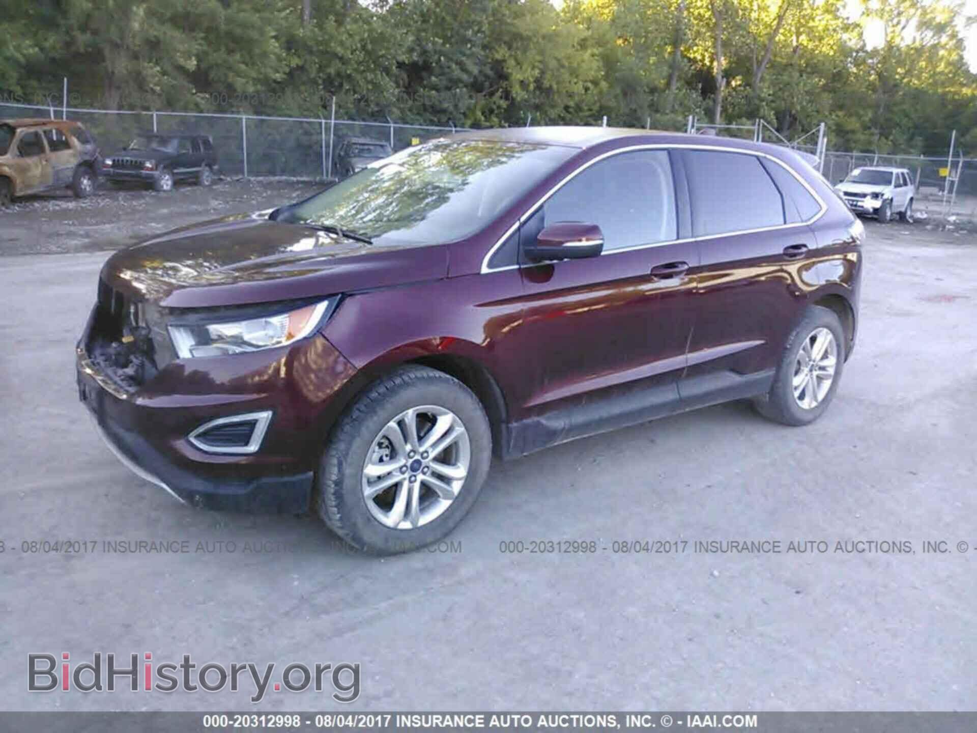 2015 Ford Edge - VIN: 2FMTK4J98FBB91763 - Фото 2