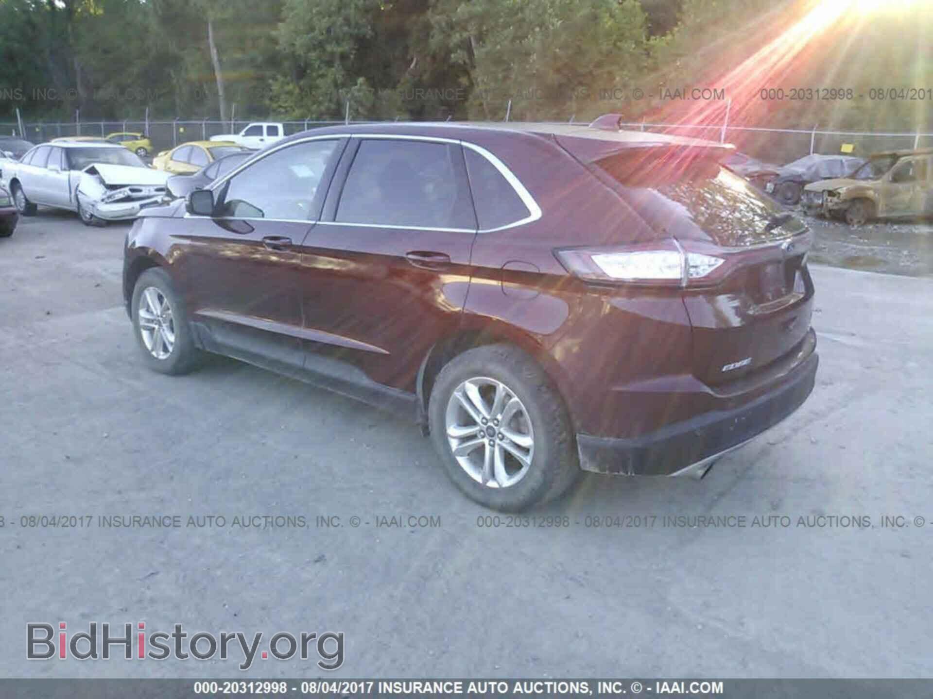 2015 Ford Edge - VIN: 2FMTK4J98FBB91763 - Фото 3
