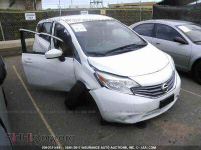 2016 Nissan VERSA NOTE, белый — VIN 3N1CE2CP5GL397160, IAAI