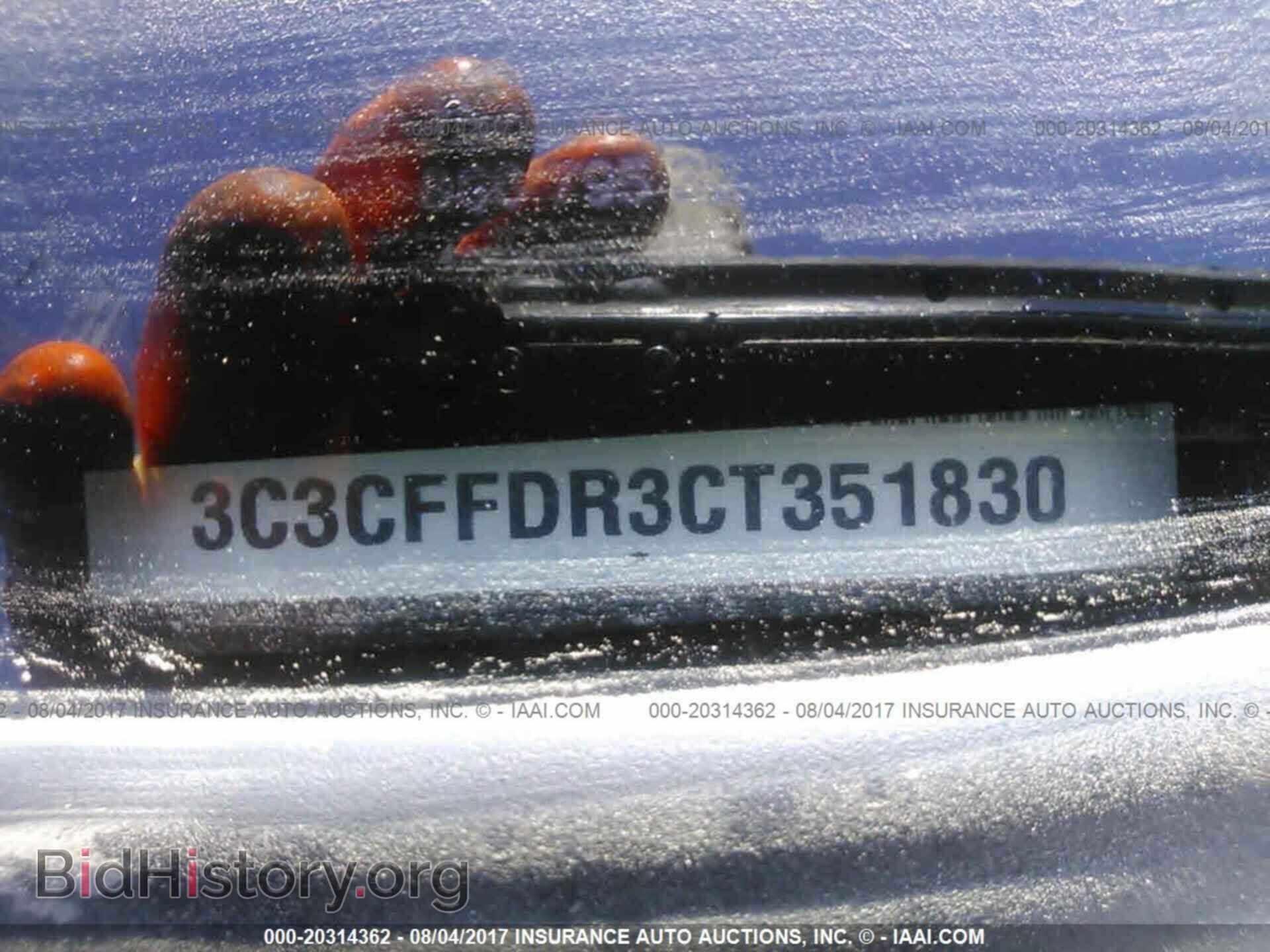2012 Fiat 500 - VIN: 3C3CFFDR3CT351830 - Фото 9