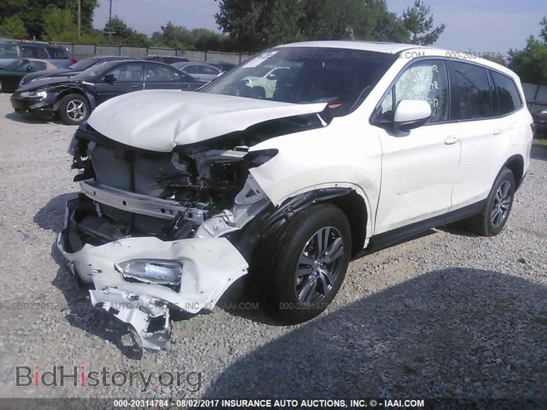 2017 Honda Pilot - VIN: 5FNYF6H61HB028934 - Фото 2