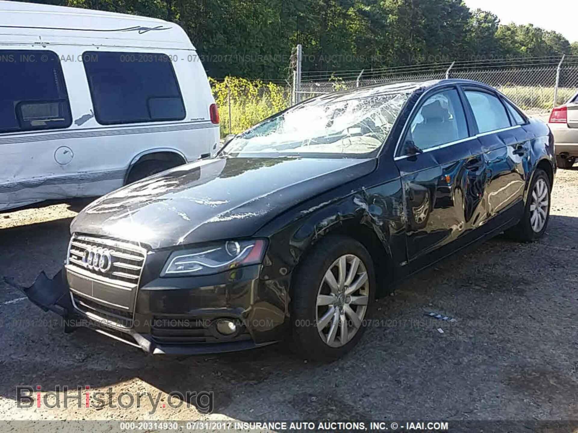 2012 Audi A4 - VIN: WAUBFAFL8CN018555 - Фото 2