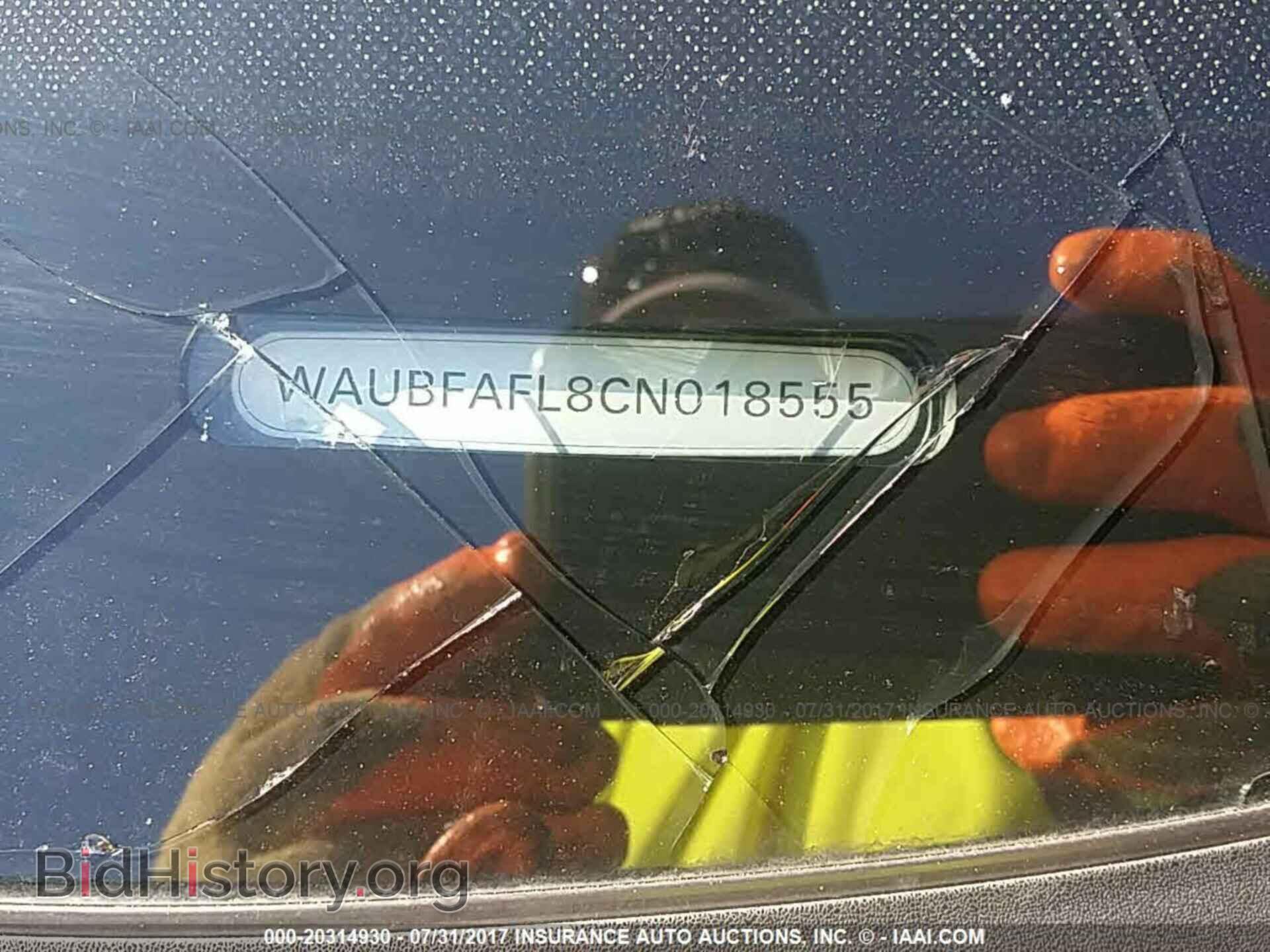 2012 Audi A4 - VIN: WAUBFAFL8CN018555 - Фото 9