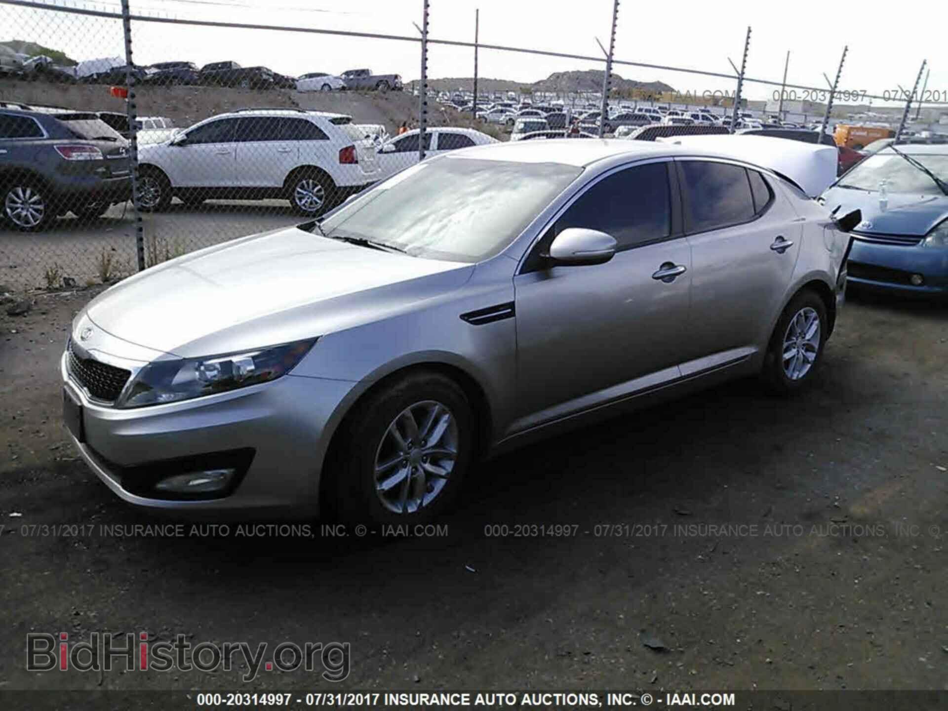 2013 Kia Optima - VIN: KNAGM4A70D5360767 - Фото 2