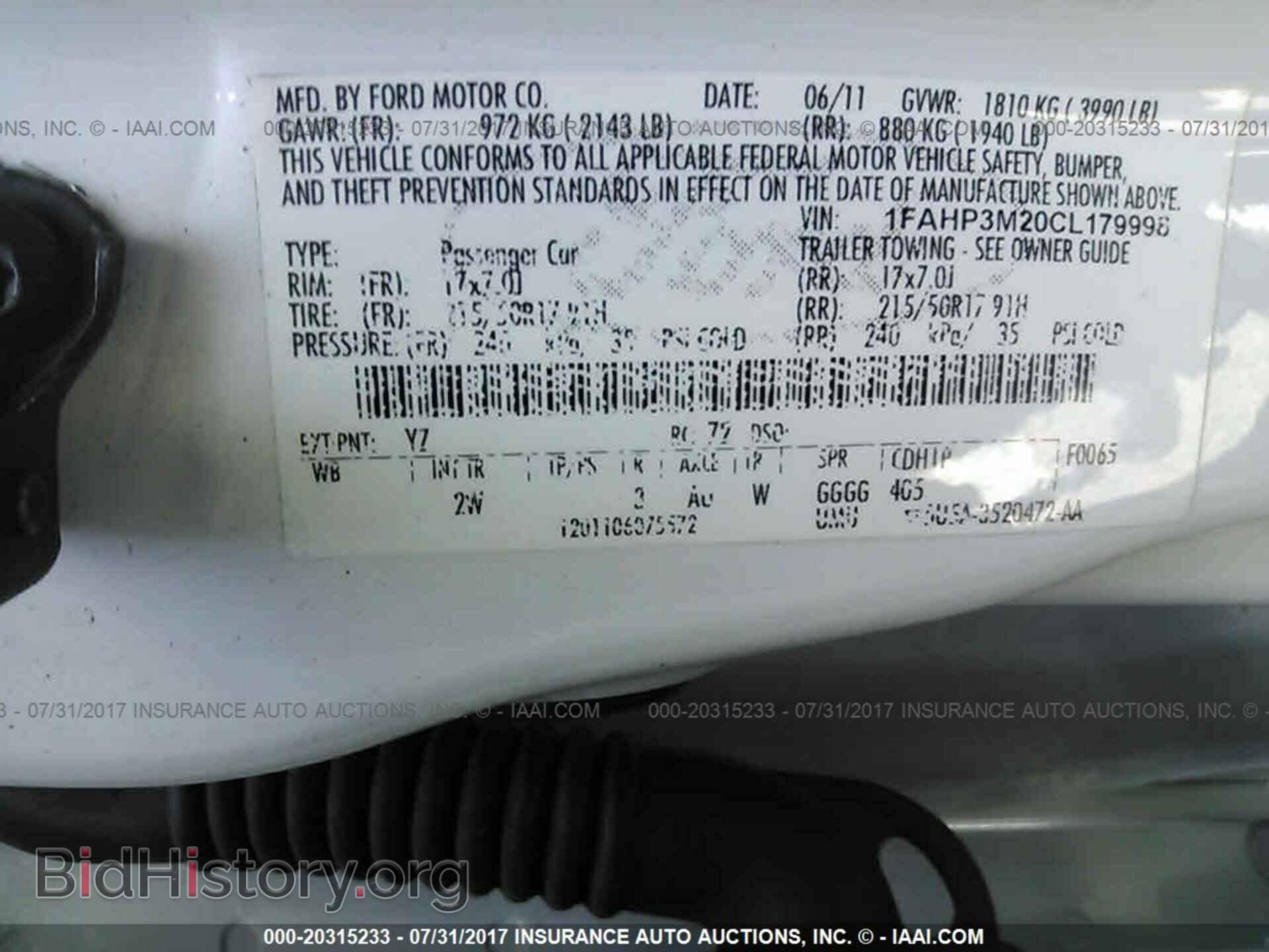 2012 Ford Focus - VIN: 1FAHP3M20CL179998 - Photo 9
