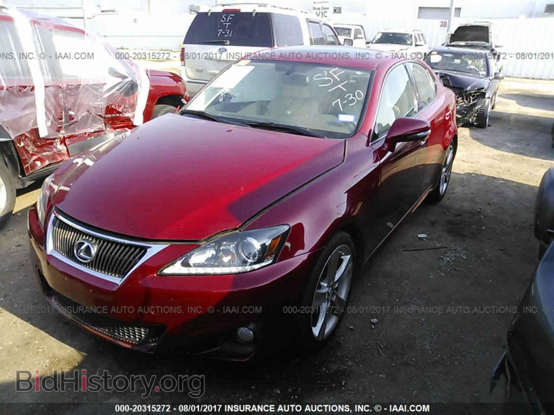 2012 Lexus Is - VIN: JTHBF5C20C5170057 - Photo 2