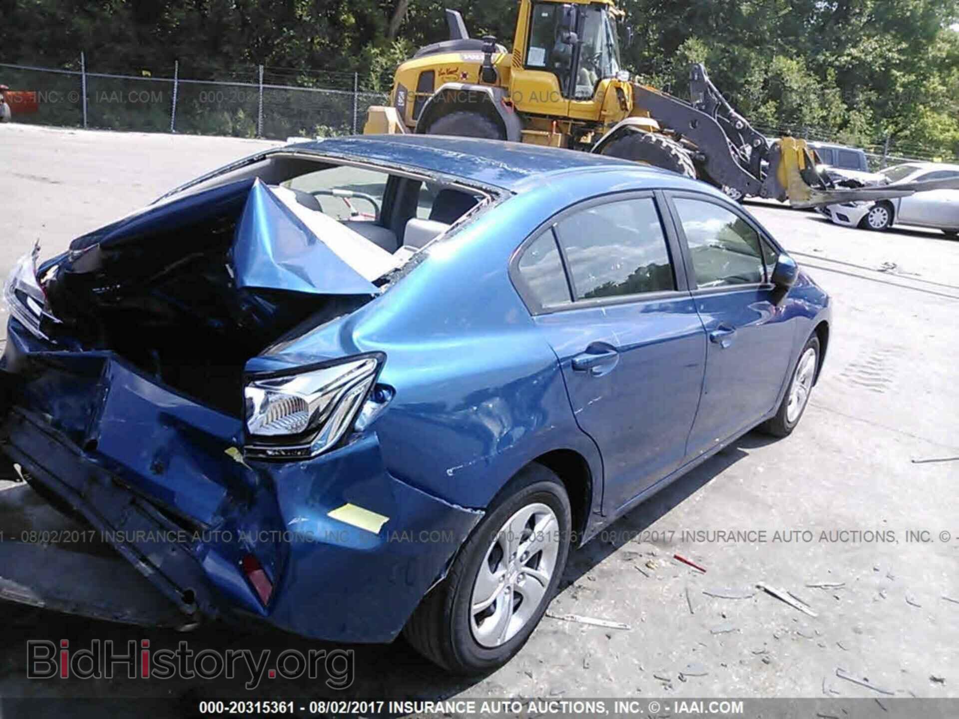 2014 Honda Civic - VIN: 2HGFB2E50EH552493 - Фото 4