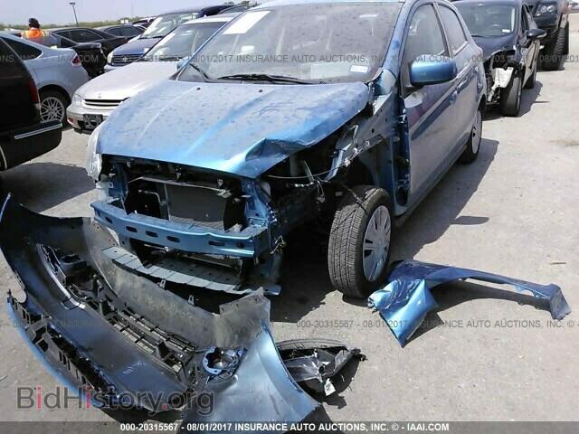 2017 Mitsubishi Mirage - VIN: ML32A3HJ2HH001848 - Фото 2