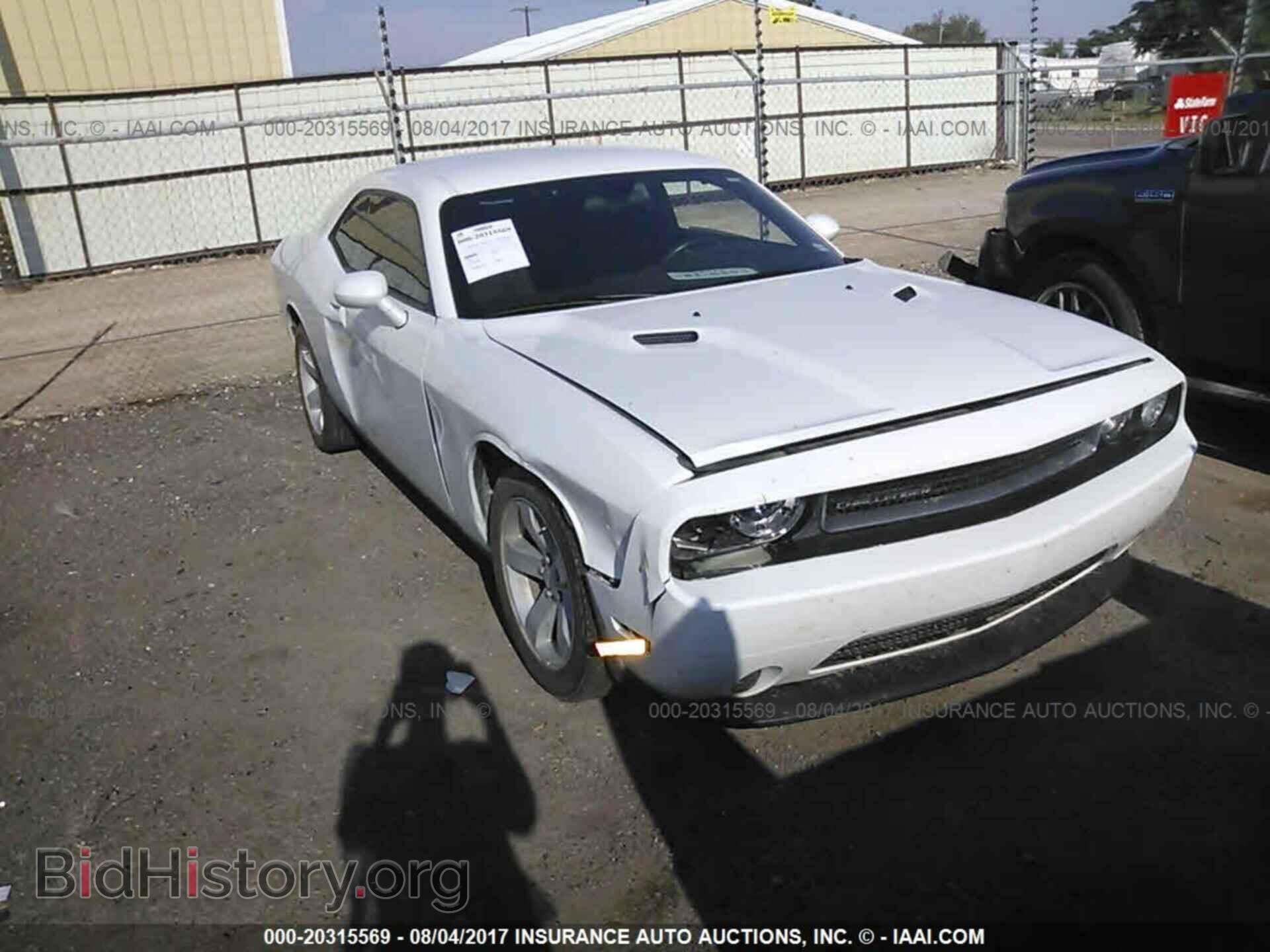 Photo 2C3CDYAG7CH229565 - Dodge Challenger 2012