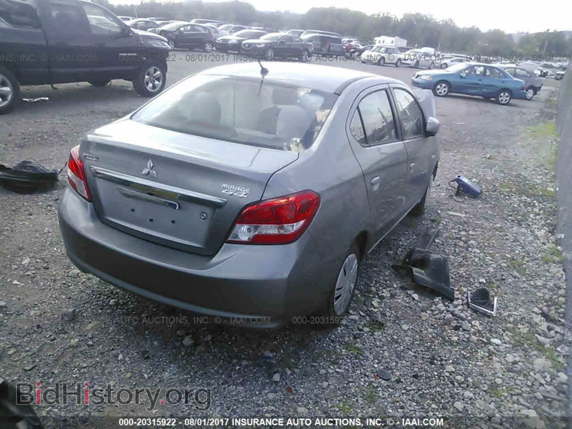 2017 Mitsubishi Mirage - VIN: ML32F3FJ2HHF15514 - Фото 4