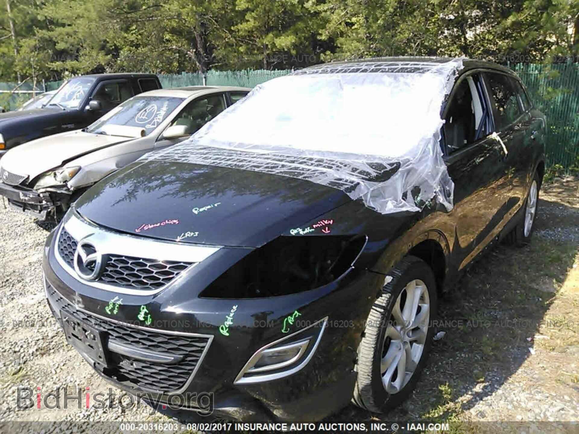 2012 Mazda Cx-9 - VIN: JM3TB3DV1C0333687 - Фото 2
