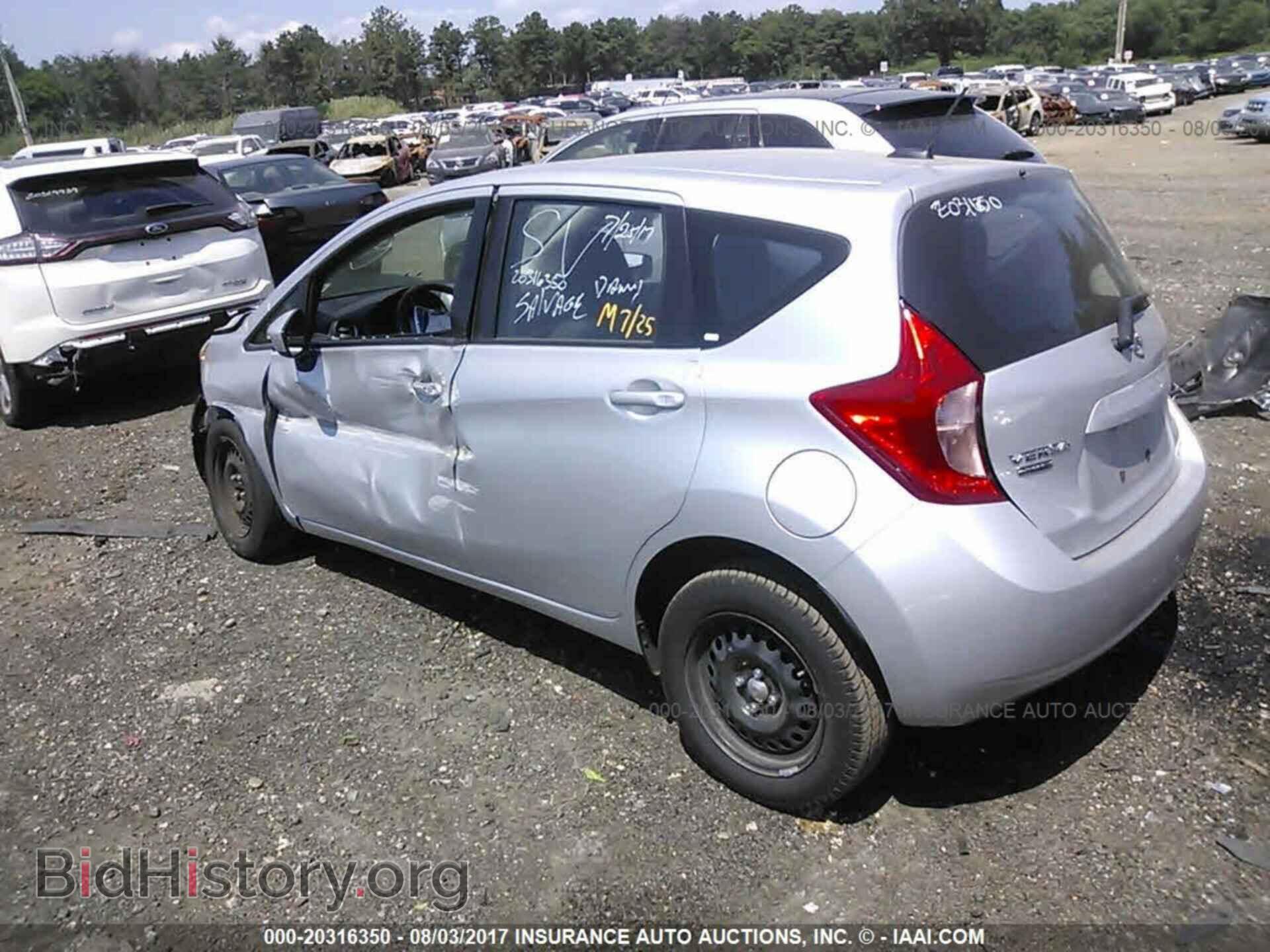 2016 Nissan Versa note - VIN: 3N1CE2CP4GL401389 - Фото 3