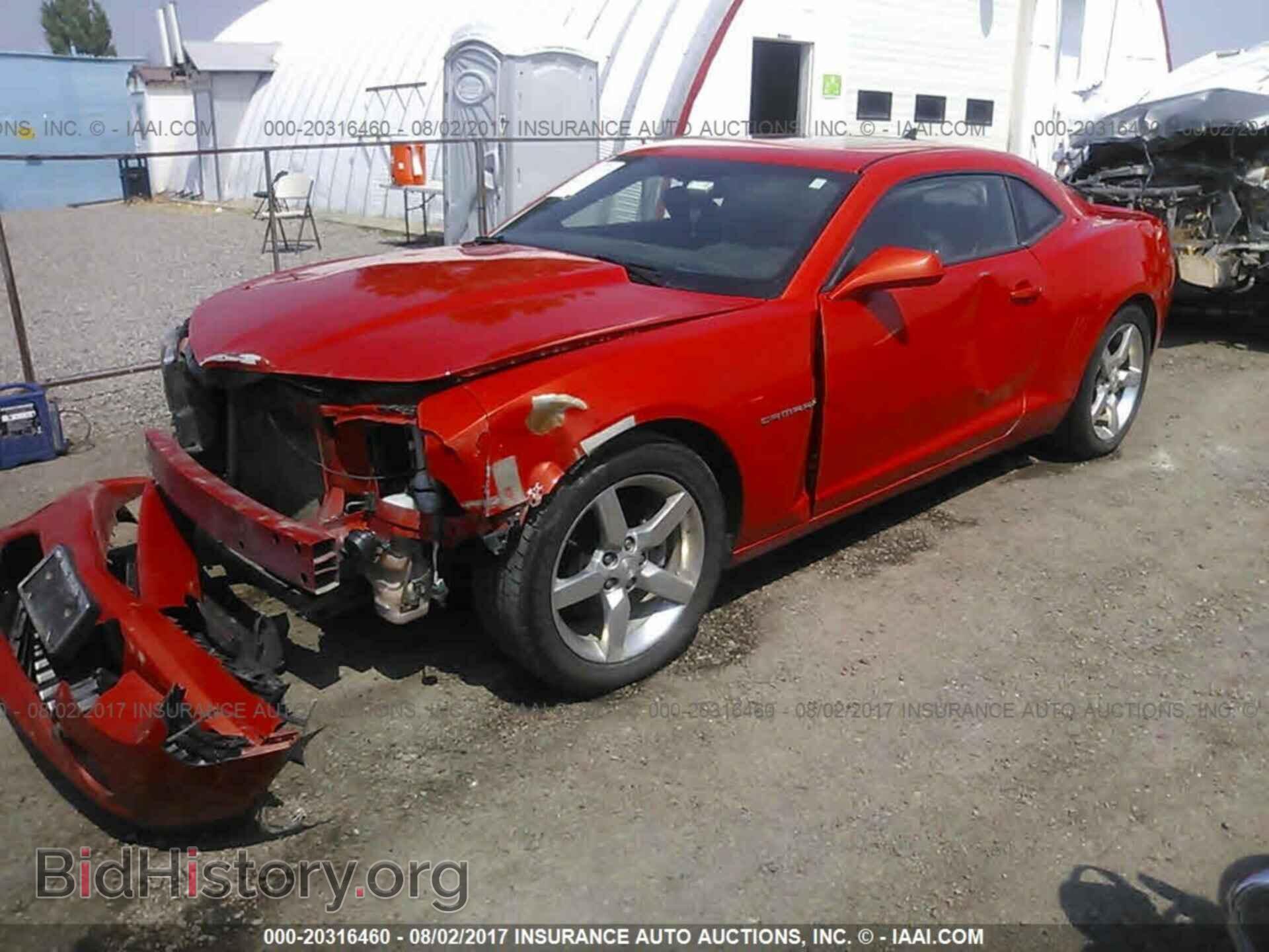 2012 Chevrolet Camaro - VIN: 2G1FC1E30C9100399 - Фото 2