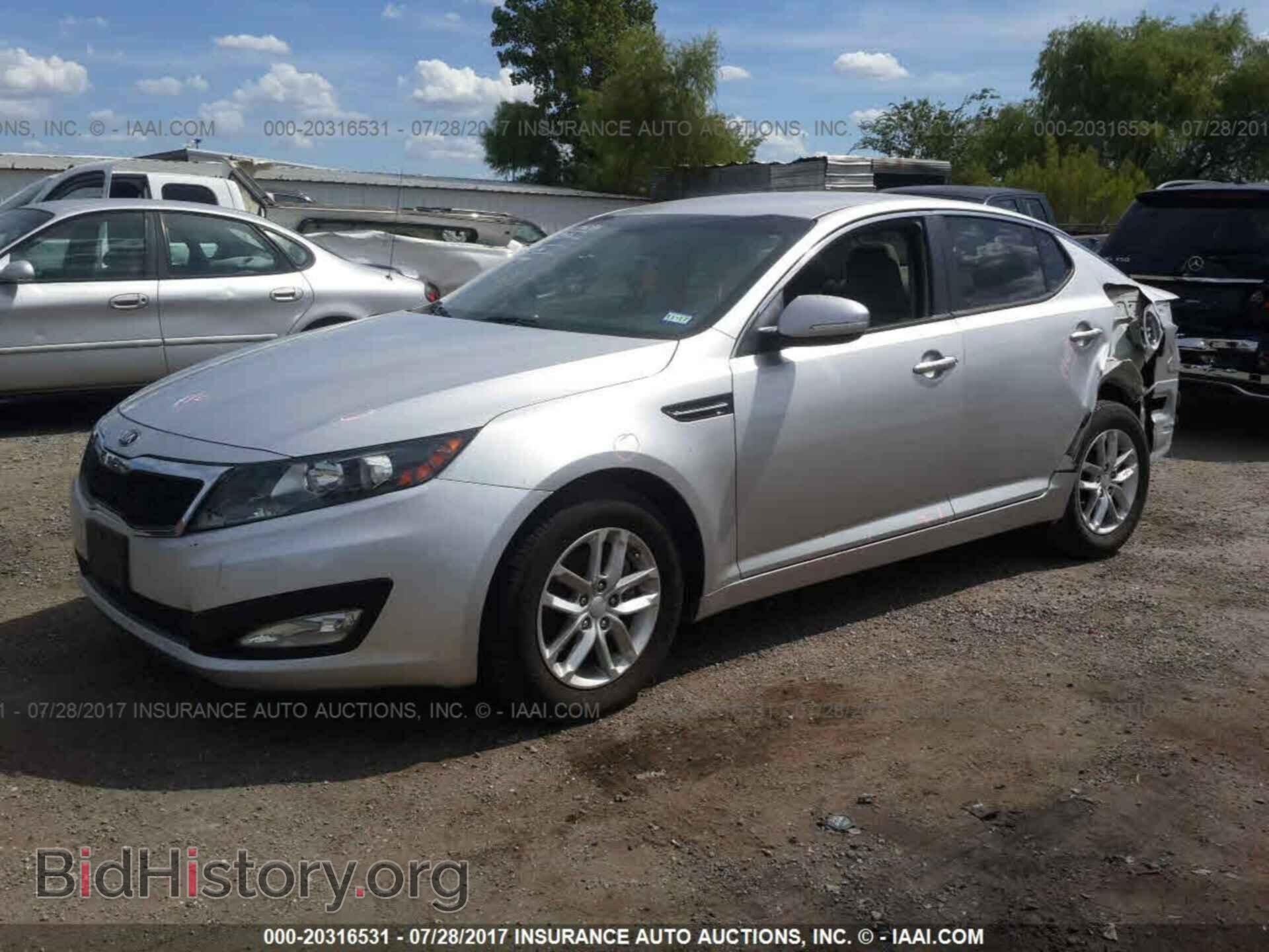 2013 Kia Optima - VIN: KNAGM4A70D5385829 - Photo 2