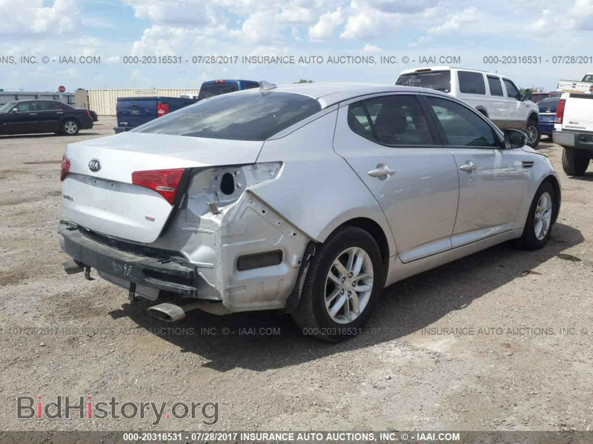2013 Kia Optima - VIN: KNAGM4A70D5385829 - Photo 4