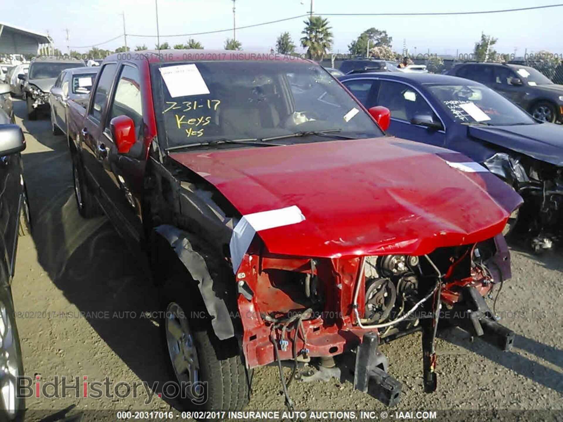 Фотография 1GCDSCFE1C8131539 - Chevrolet Colorado 2012
