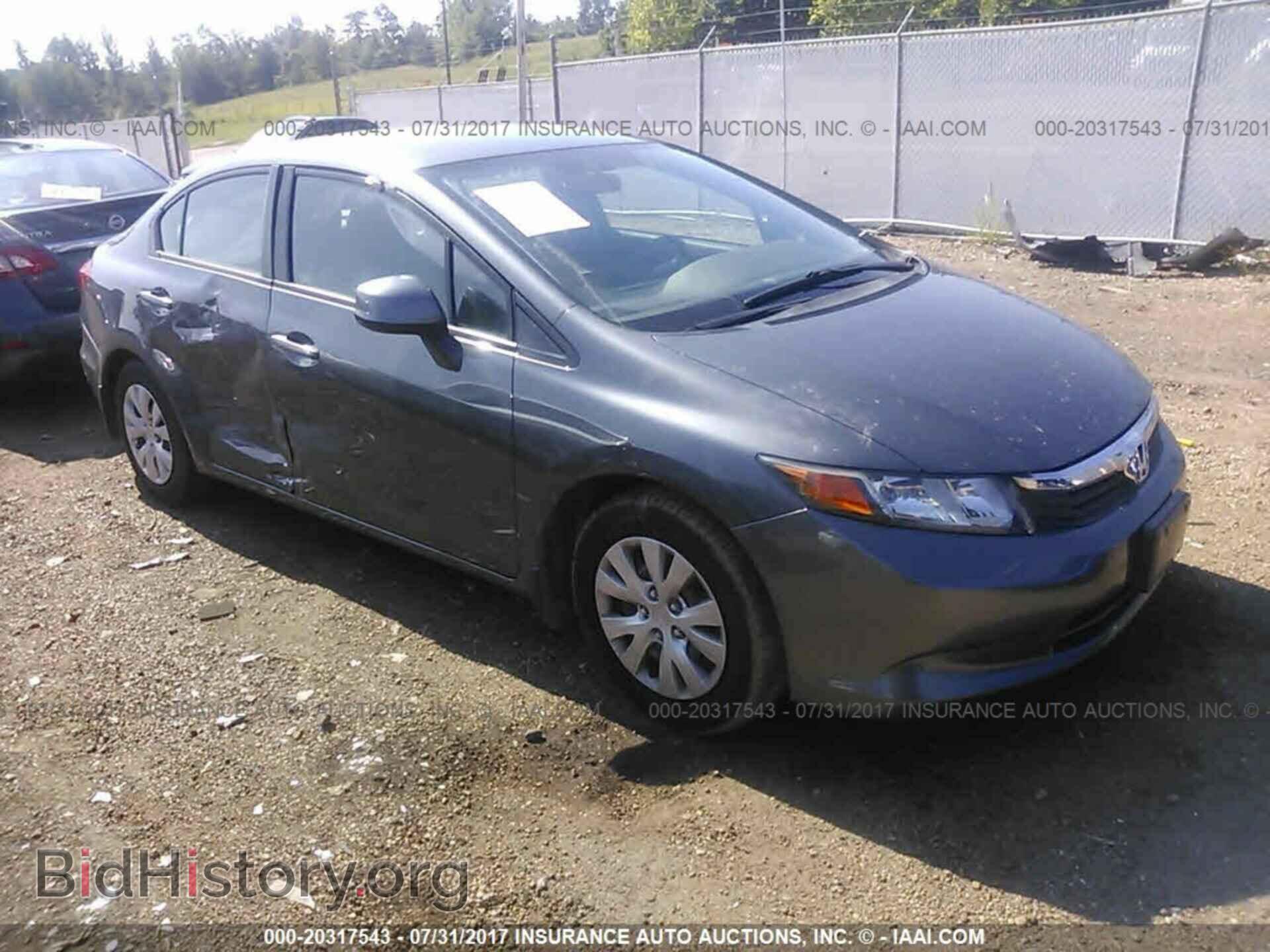 Photo 2HGFB2F50CH324943 - Honda Civic 2012
