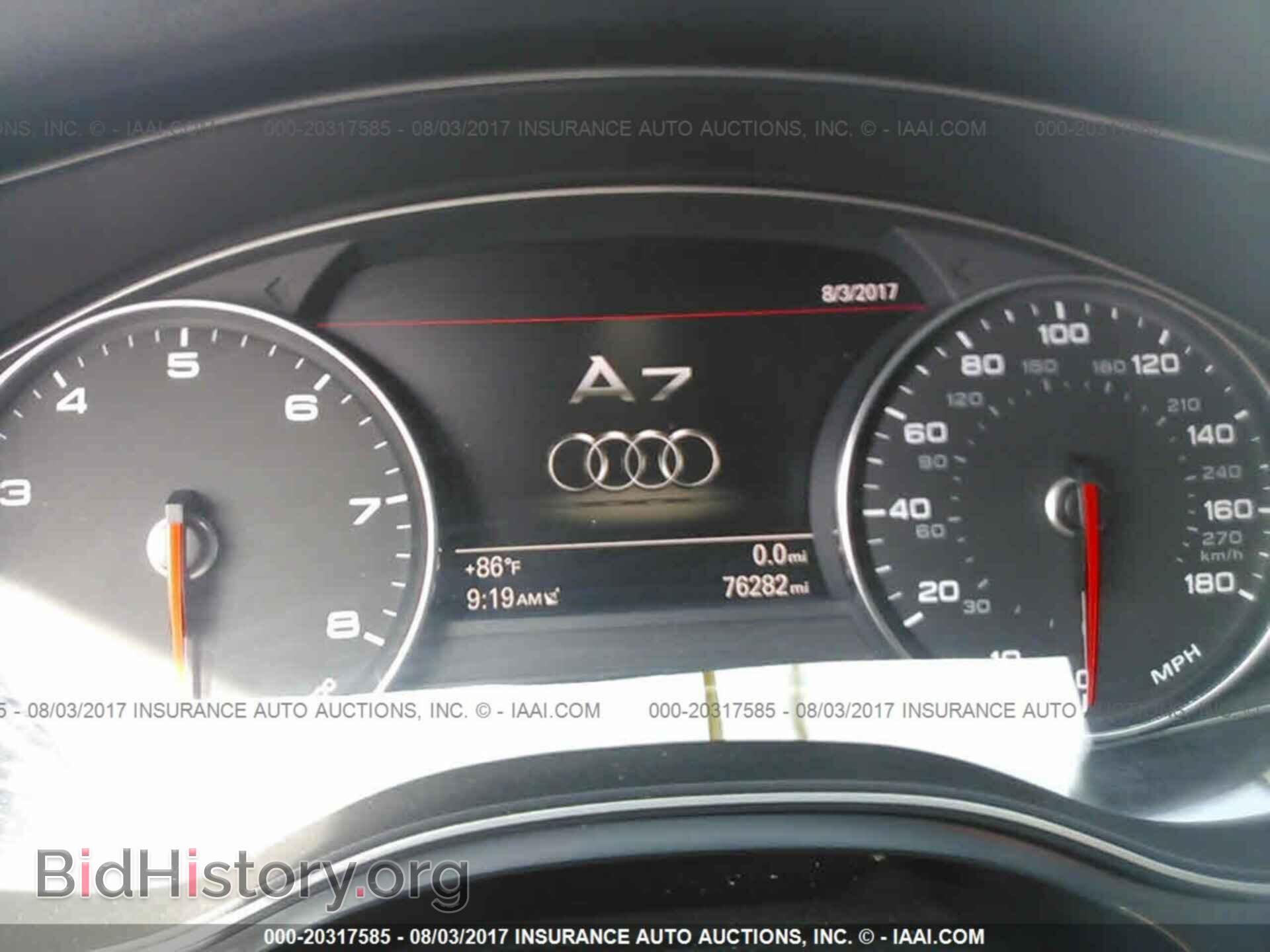 2012 Audi A7 - VIN: WAUYGAFC8CN175204 - Фото 7