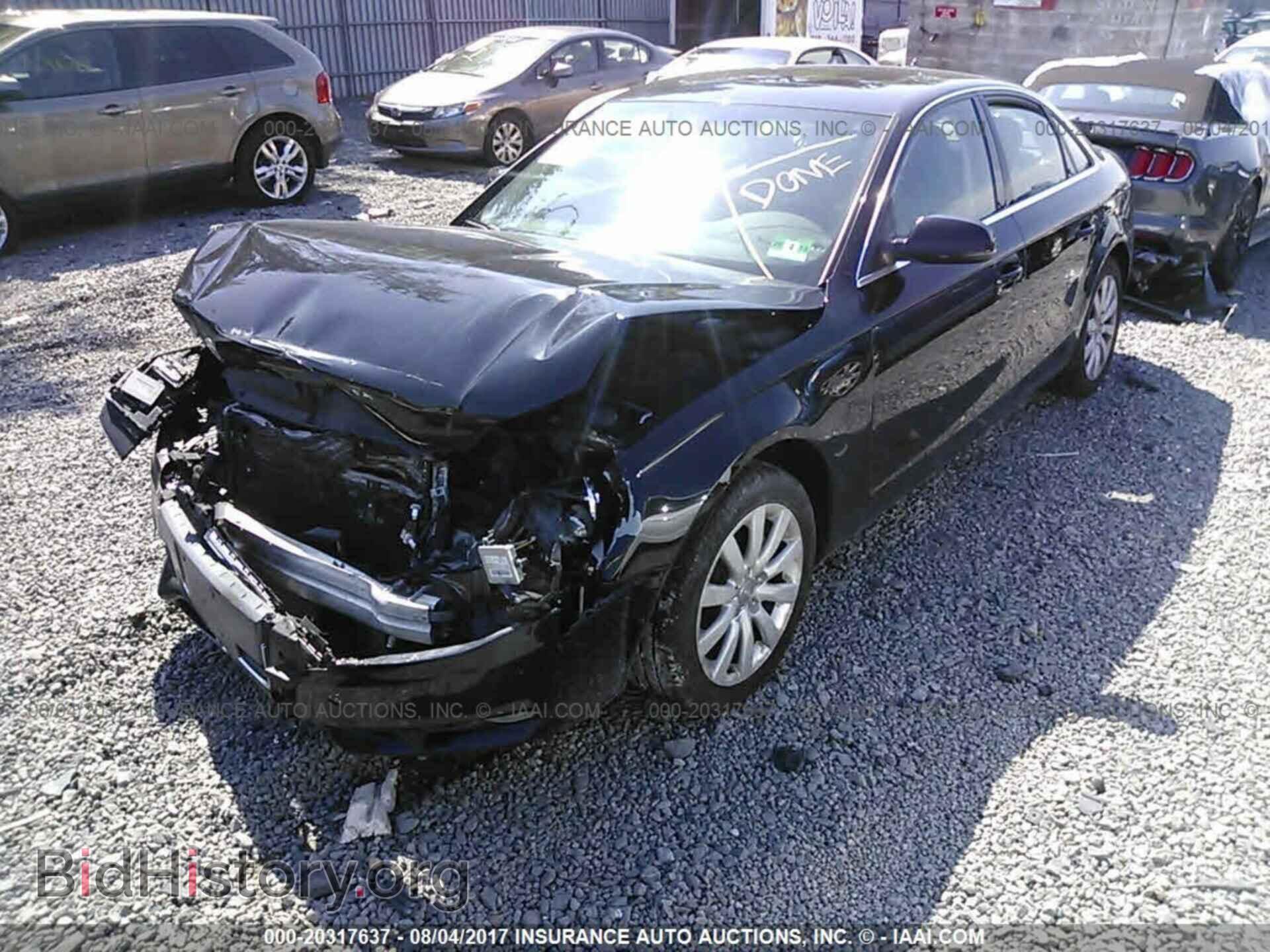 2012 Audi A4 - VIN: WAUBFAFL1CN018090 - Photo 2
