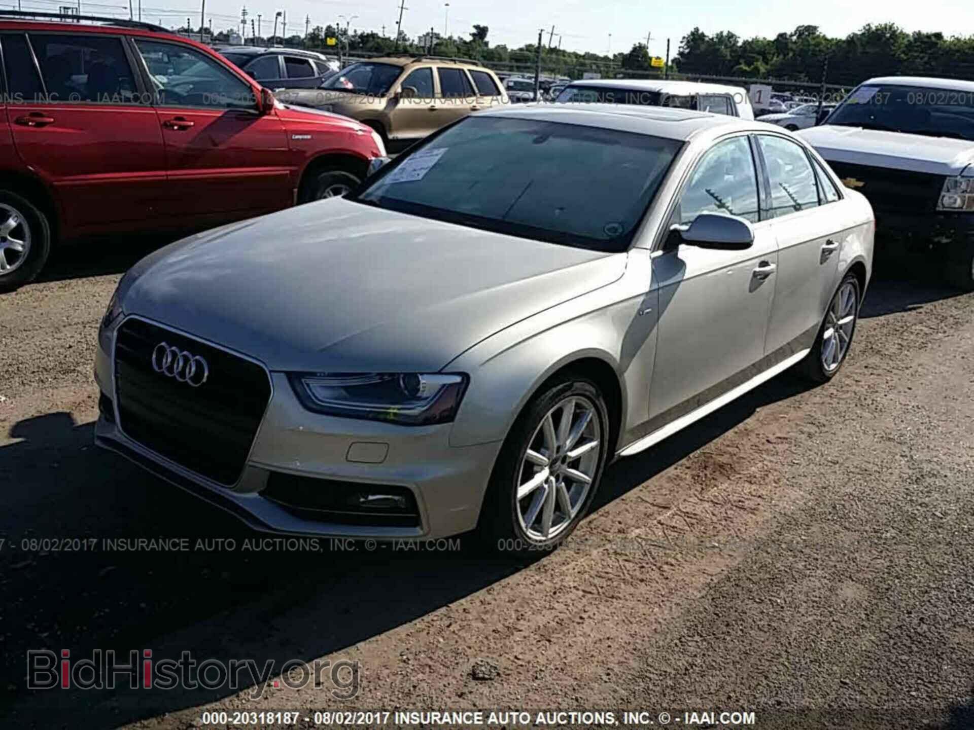2014 Audi A4 - VIN: WAUEFAFL8EN013677 - Photo 2