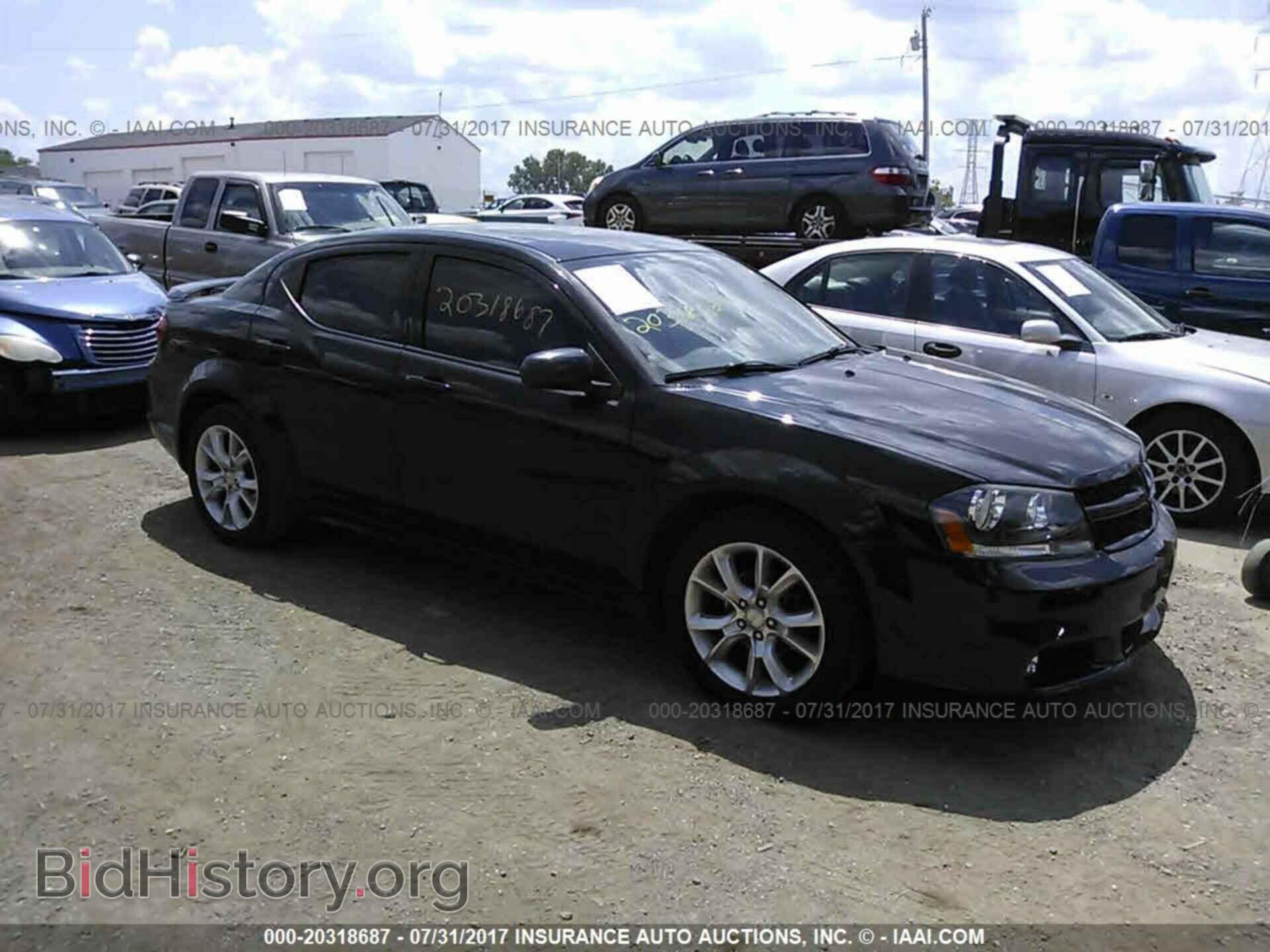 Photo 1C3CDZBG1CN123706 - Dodge Avenger 2012