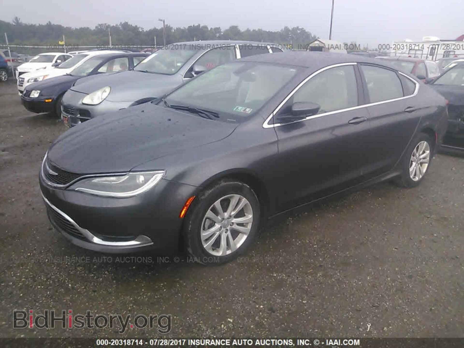 2015 Chrysler 200 - VIN: 1C3CCCAB7FN750968 - Фото 2