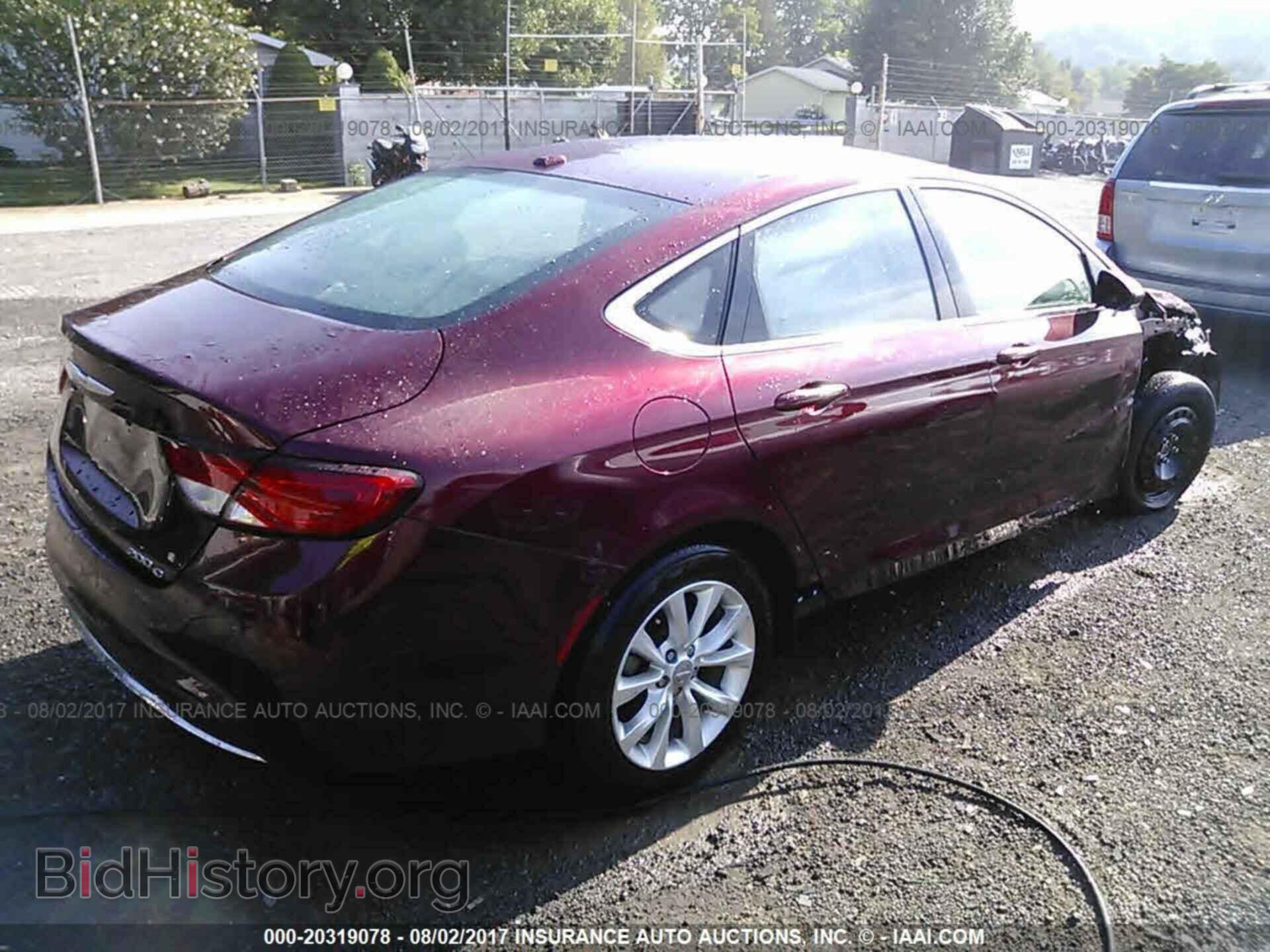 2015 Chrysler 200 - VIN: 1C3CCCCB2FN560184 - Фото 4
