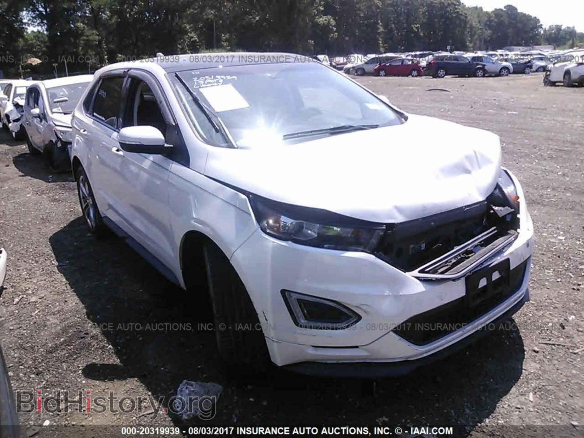 Фотография 2FMTK4APXFBB40652 - Ford Edge 2015