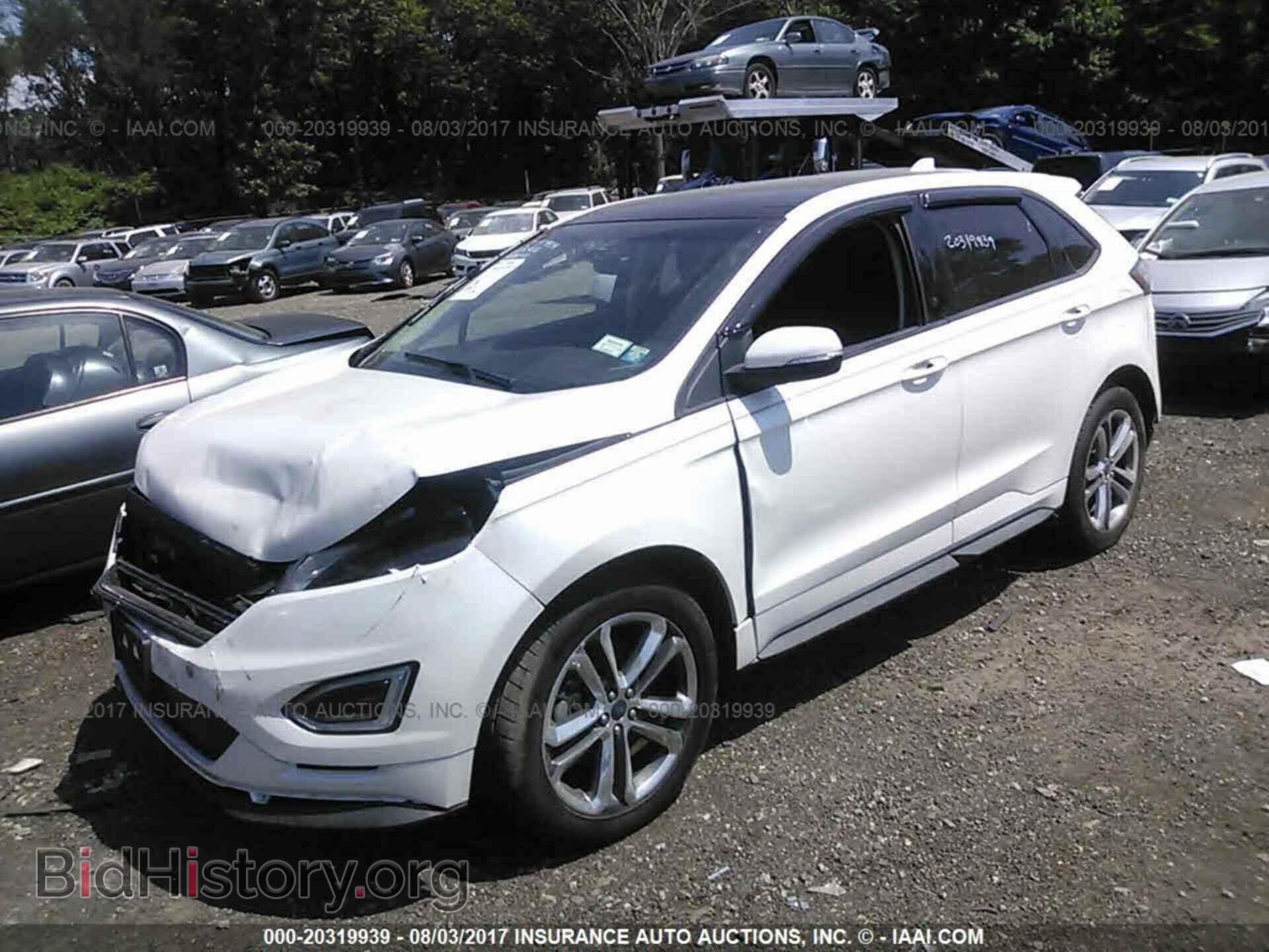 2015 Ford Edge - VIN: 2FMTK4APXFBB40652 - Фото 2