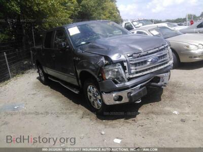 2013 Ford F150, серый — VIN 1FTFW1ET7DFD65148, IAAI