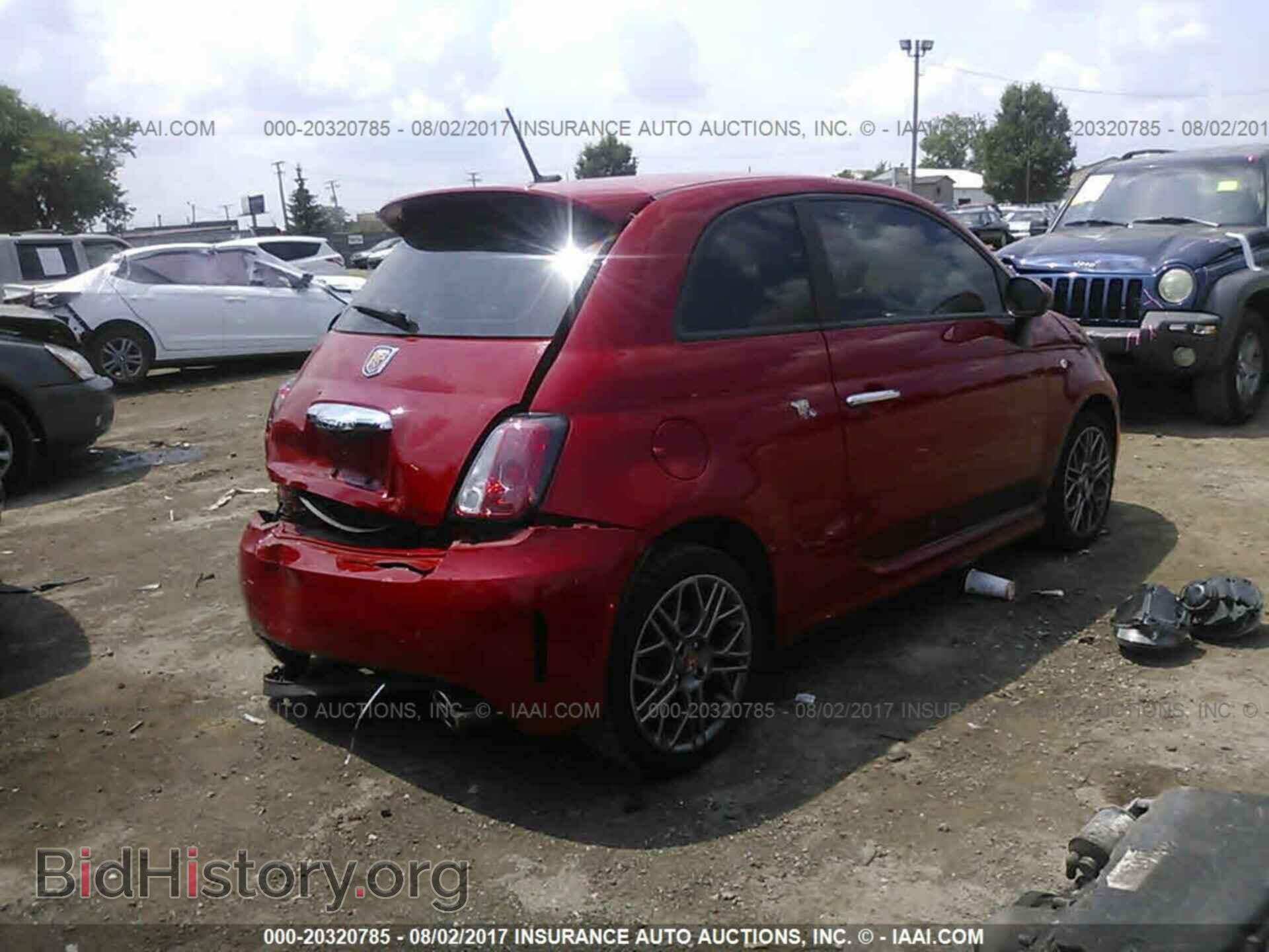 2015 Fiat 500 - VIN: 3C3CFFFH2FT643235 - Фото 4