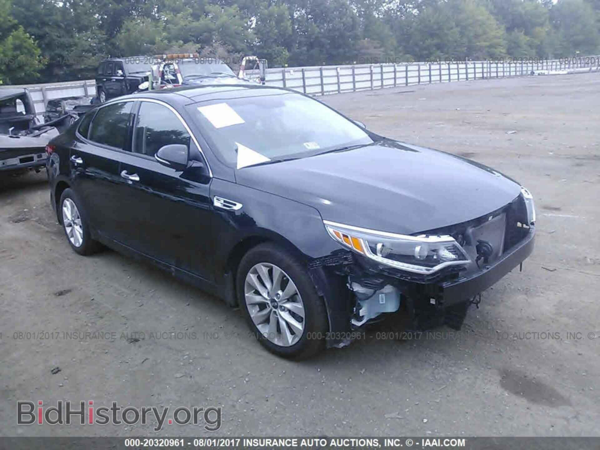 Фотография 5XXGU4L37GG035188 - Kia Optima 2016
