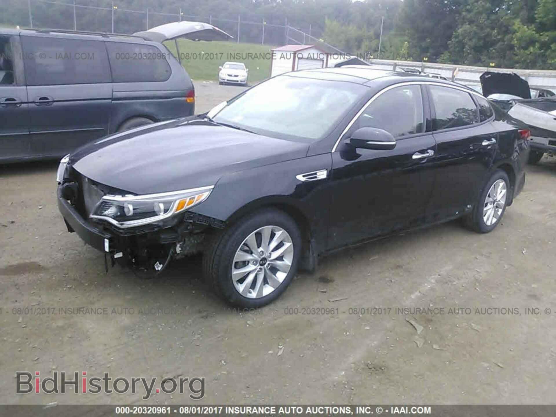 2016 Kia Optima - VIN: 5XXGU4L37GG035188 - Фото 2