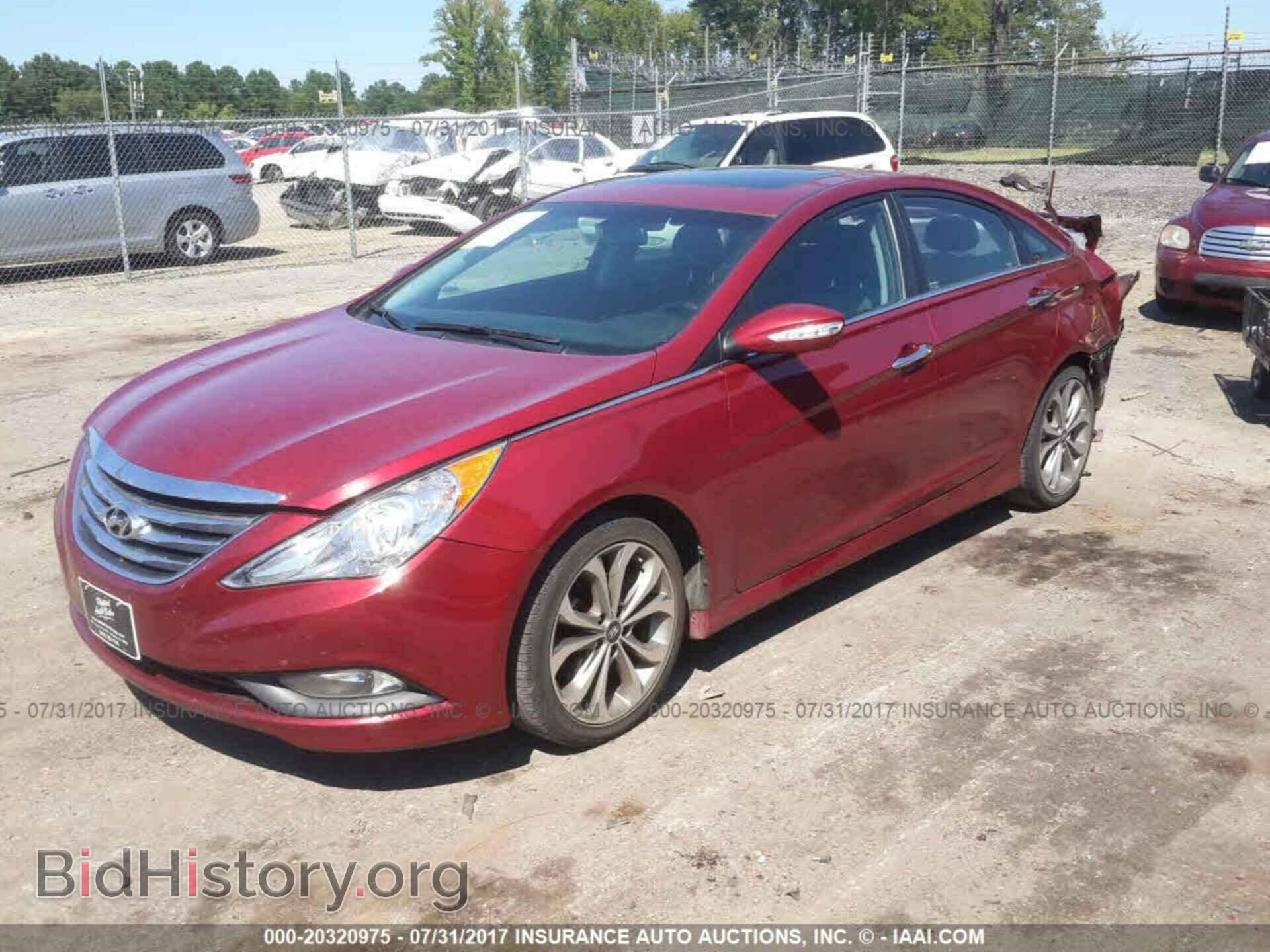 2014 Hyundai SONATA (VIN 5NPEC4AB5EH882975) — фото 2 из 10