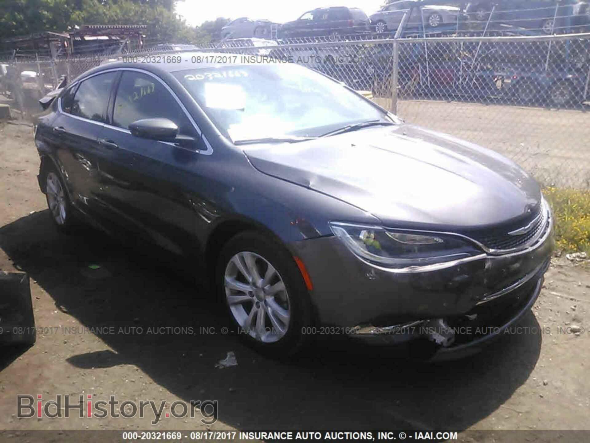 Фотография 1C3CCCAB9GN157470 - Chrysler 200 2016