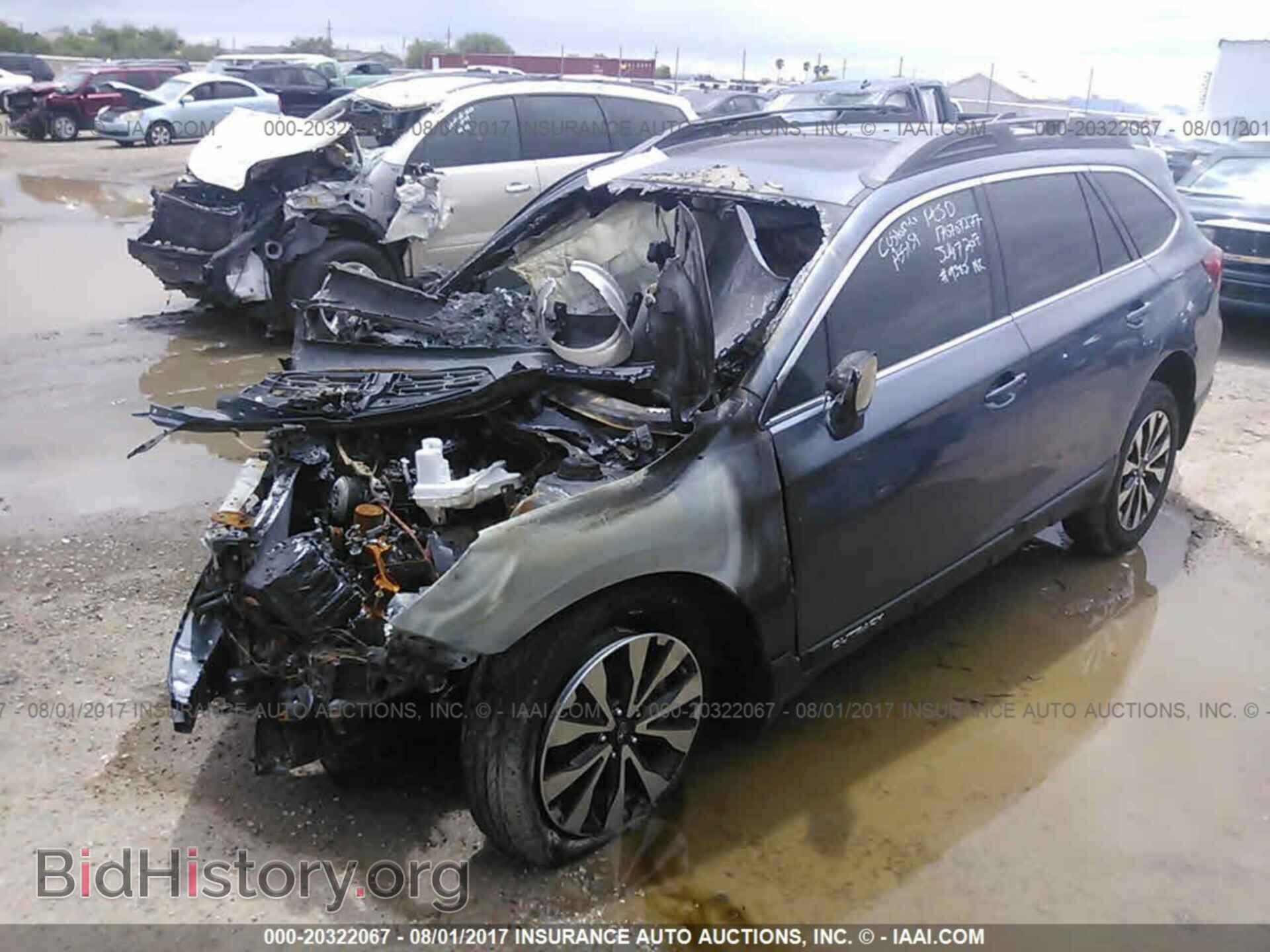 2016 Subaru Outback - VIN: 4S4BSBNC1G3221497 - Фото 2