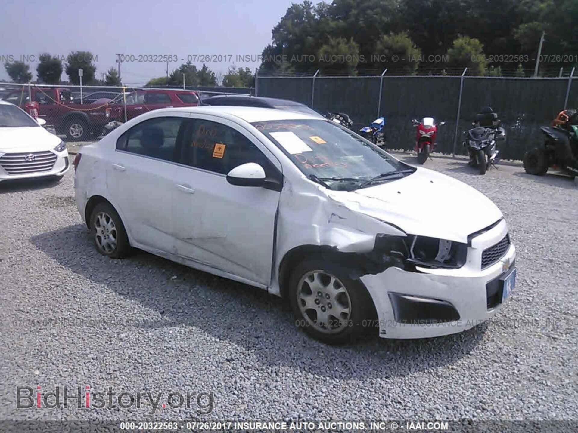 Фотография 1G1JC5SH3E4177436 - Chevrolet Sonic 2014