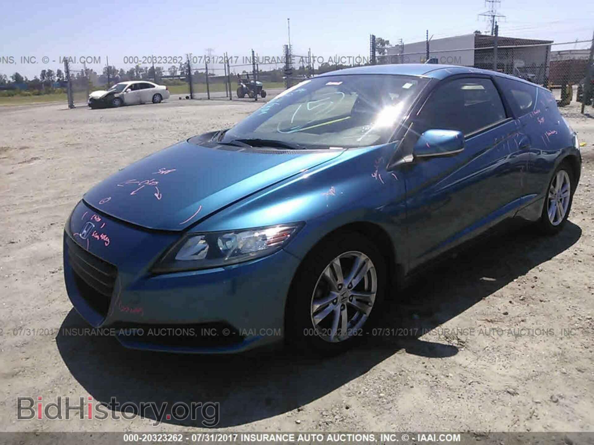 2012 Honda Cr-z - VIN: JHMZF1C49CS004937 - Фото 2
