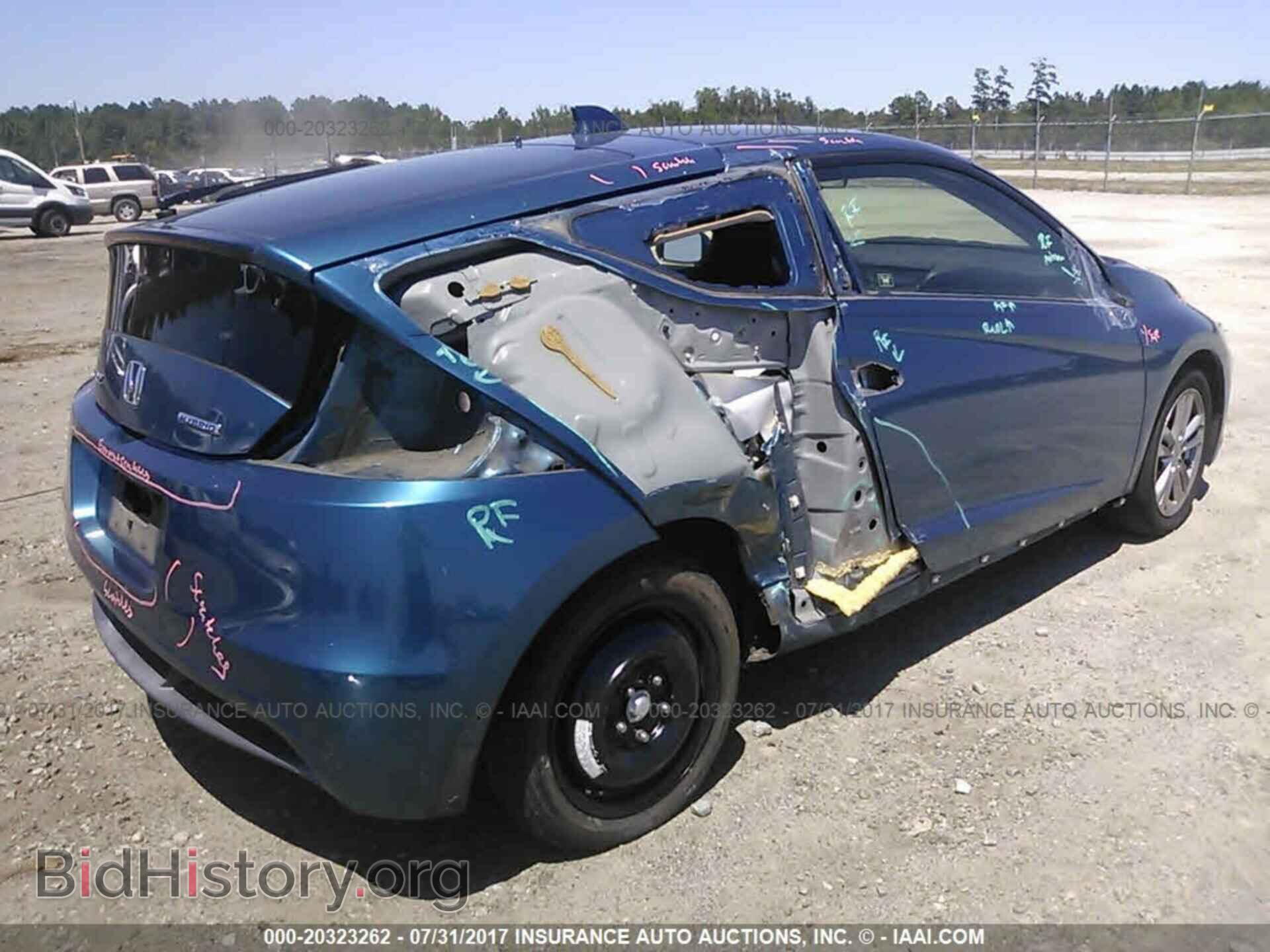 2012 Honda Cr-z - VIN: JHMZF1C49CS004937 - Фото 4
