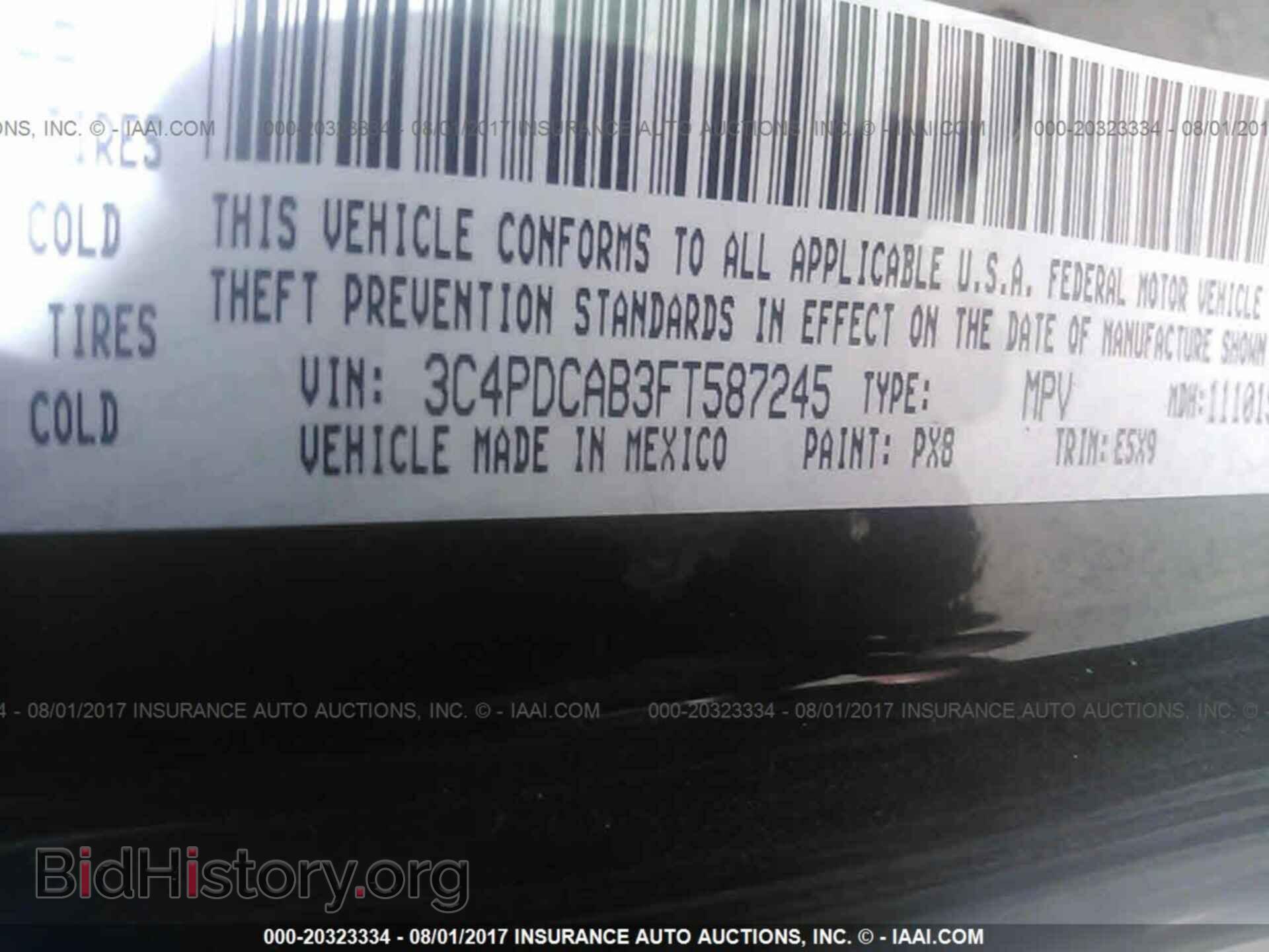 2015 Dodge Journey - VIN: 3C4PDCAB3FT587245 - Photo 9