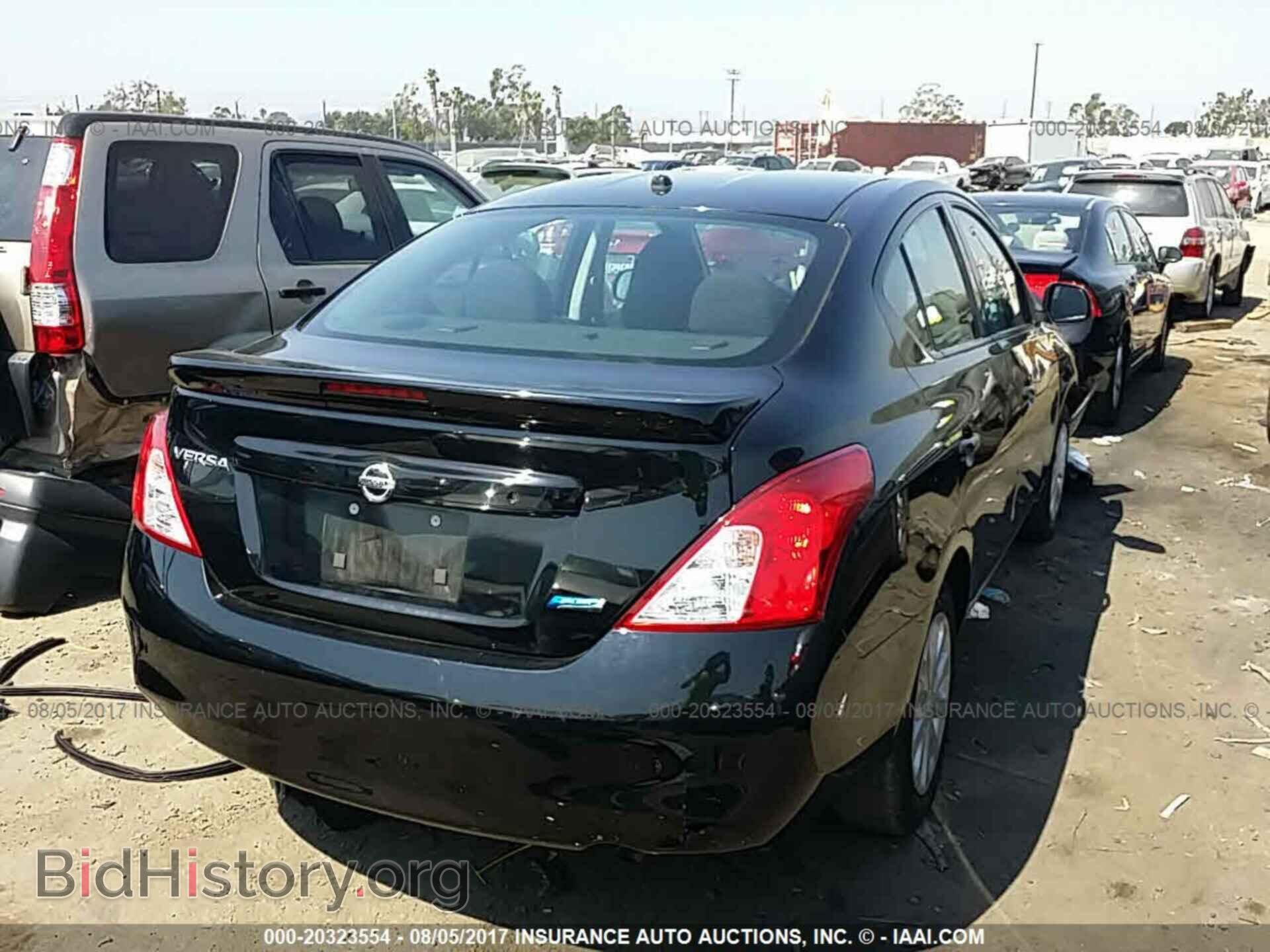 2014 Nissan Versa - VIN: 3N1CN7AP9EL851987 - Фото 4