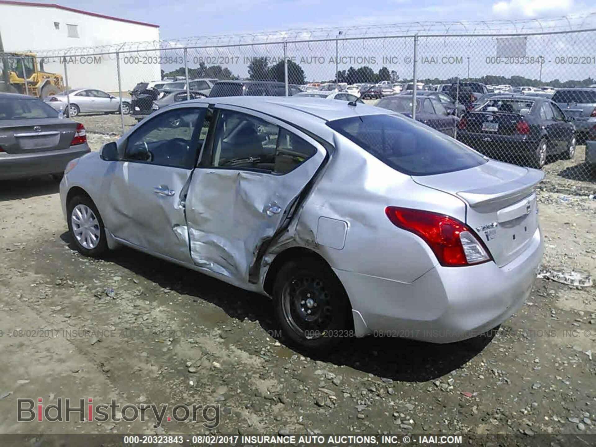 2012 Nissan Versa - VIN: 3N1CN7AP1CL898458 - Фото 3