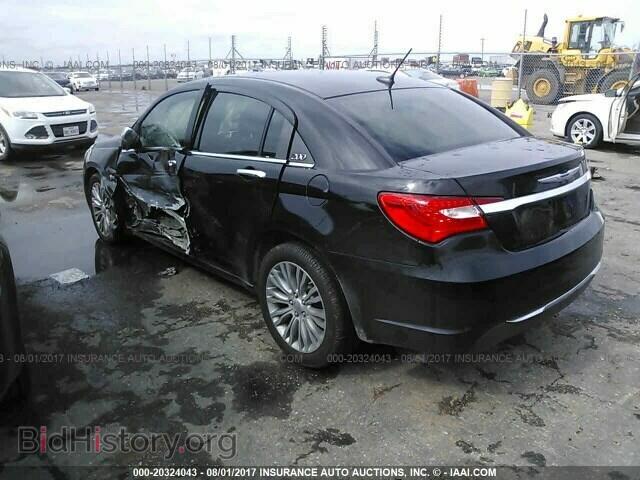 2012 Chrysler 200 - VIN: 1C3CCBCB6CN307004 - Фото 3