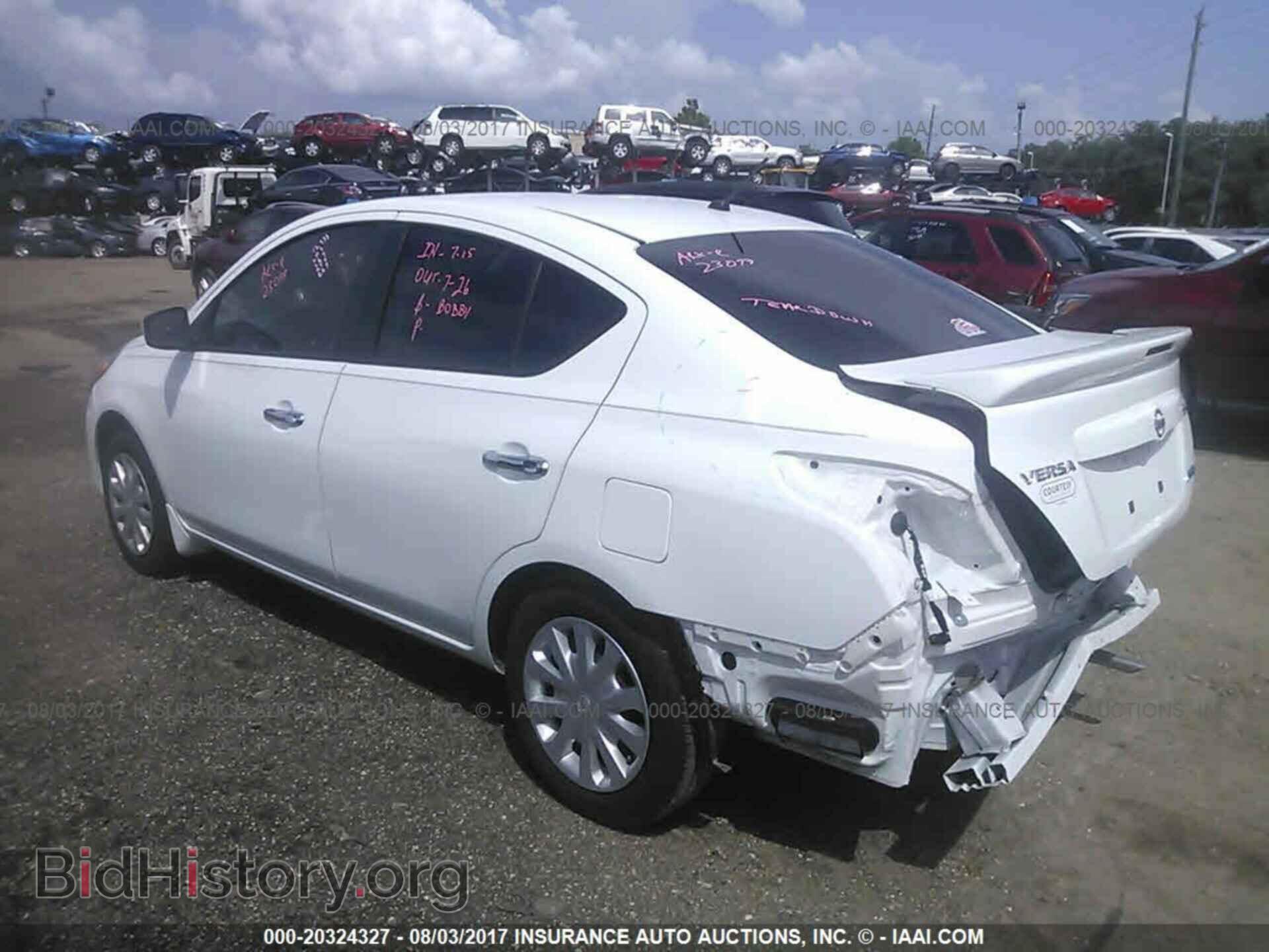2016 Nissan Versa - VIN: 3N1CN7AP3GL837764 - Фото 3