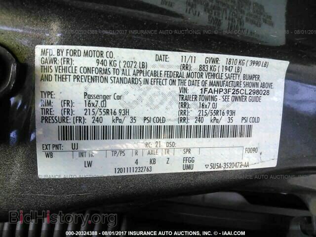 2012 Ford Focus - VIN: 1FAHP3F25CL298028 - Photo 9